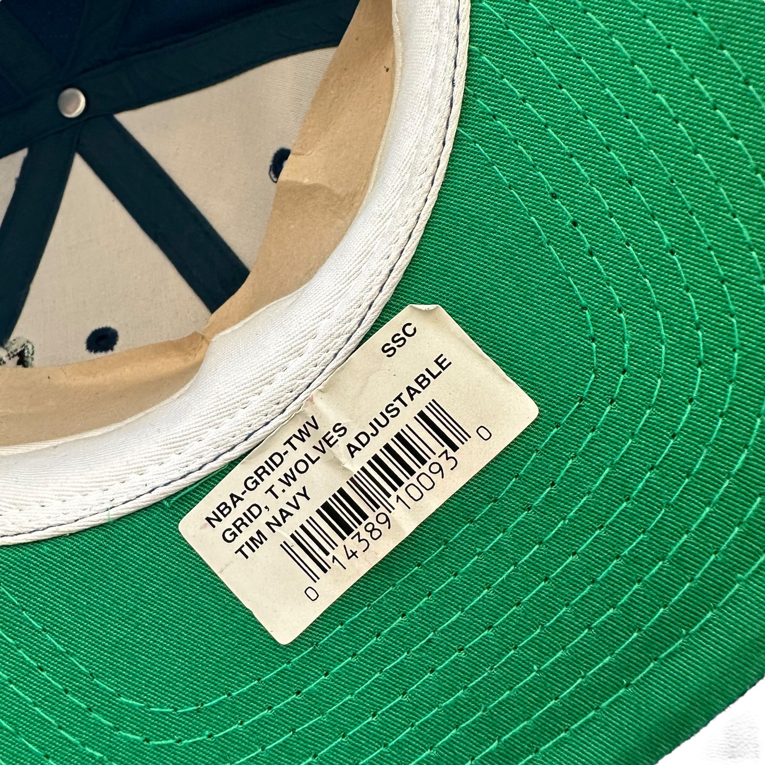 Vintage Minnesota Timberwolves Spell Out Hat