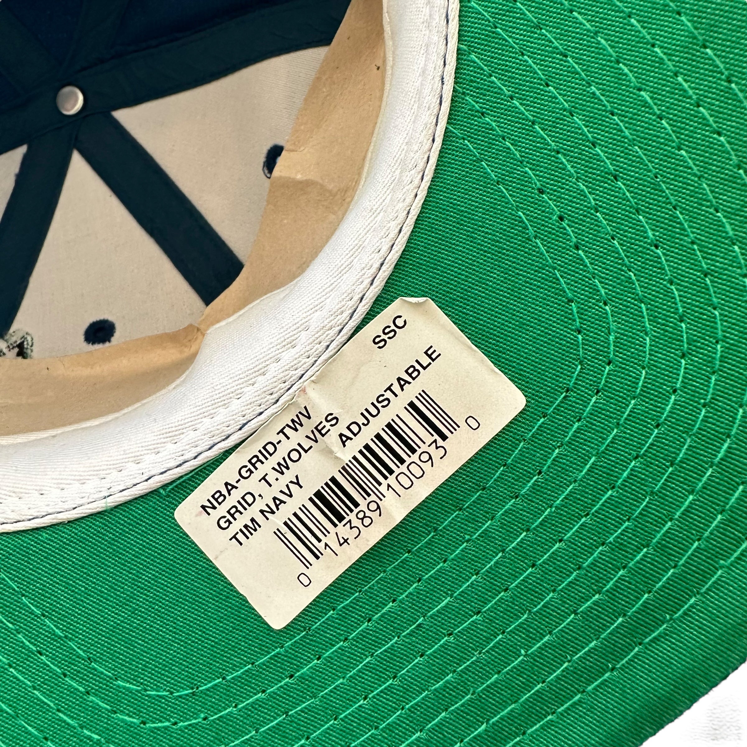 Vintage Minnesota Timberwolves Spell Out Hat