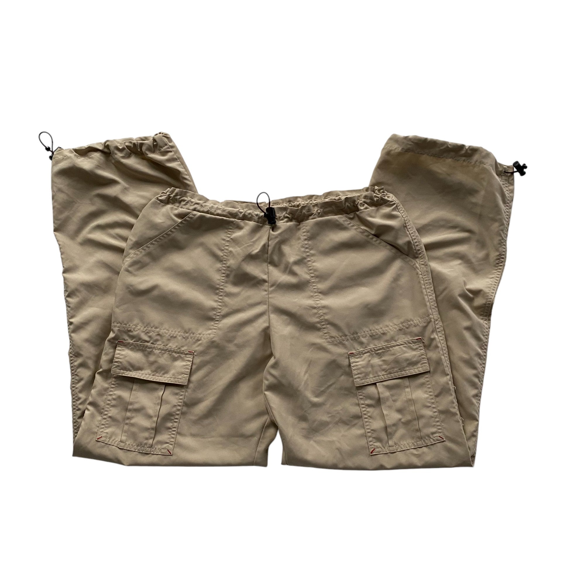 Y2k Mossimo Tan Track Style Pants