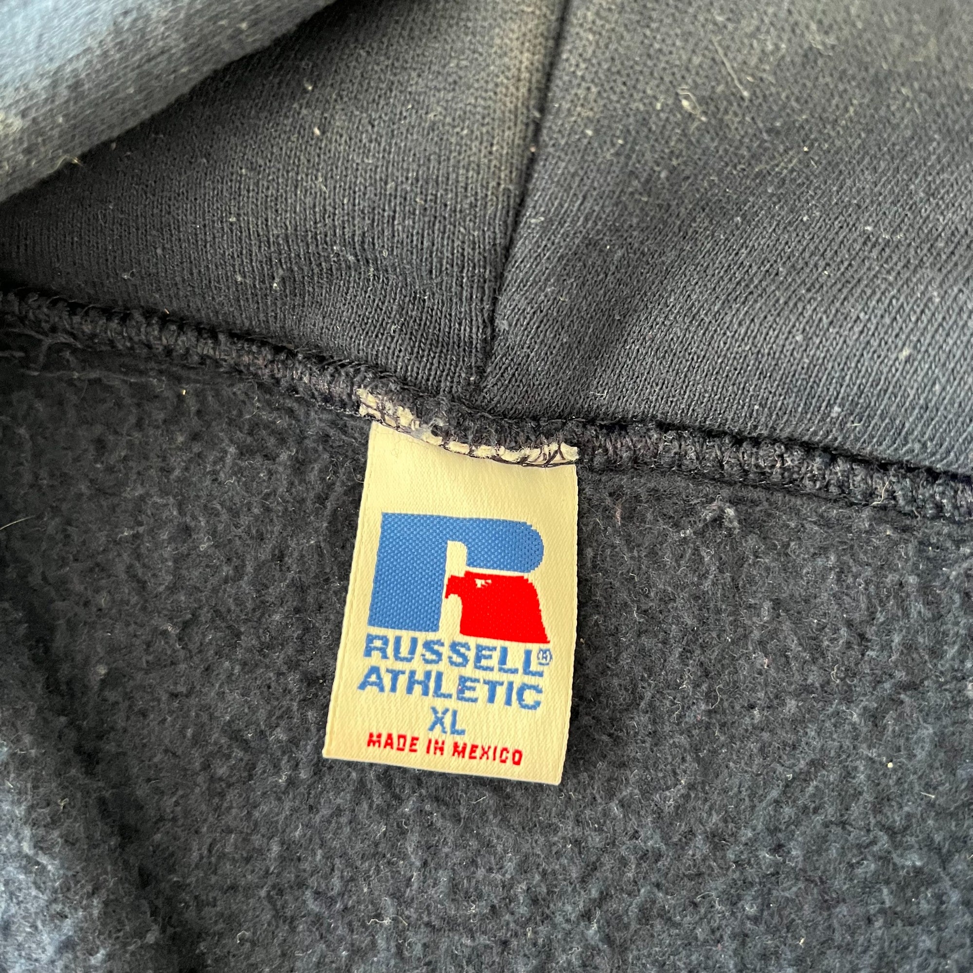 Vintage Russell Athletic Navy Zip Up