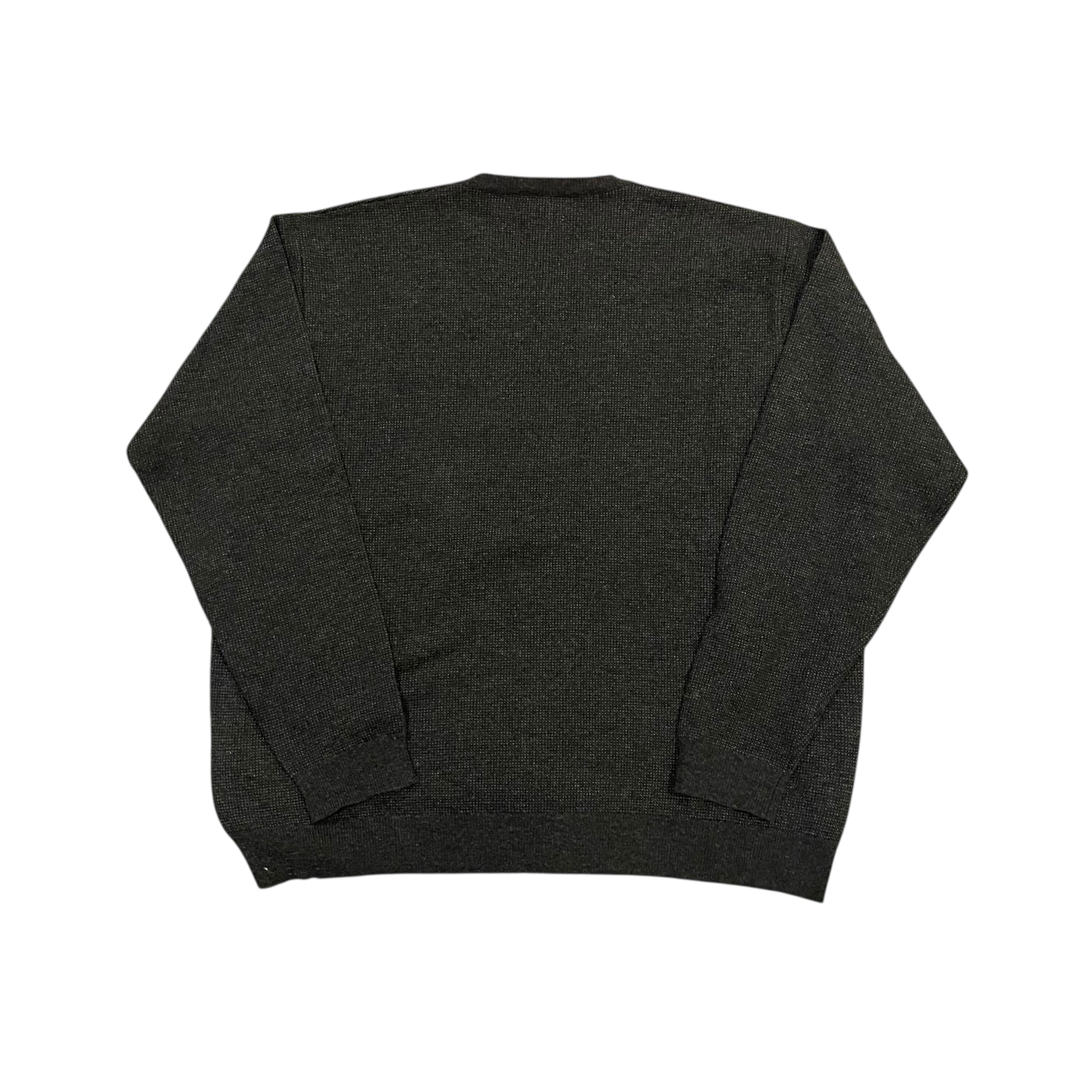 Y2K Polo Ralph Lauren Black Wool Sweater