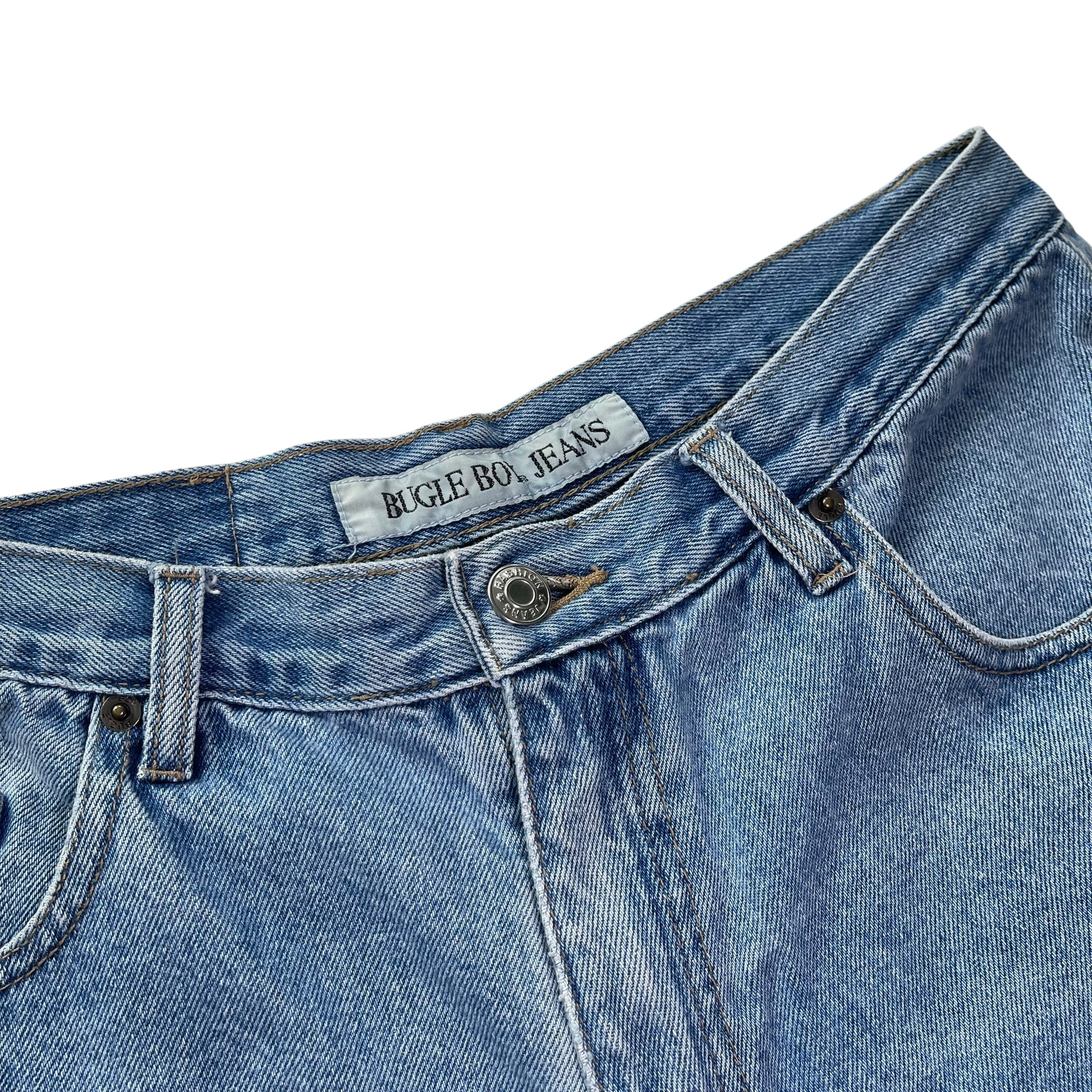 Vintage 90s Bugle Boy Jean Shorts