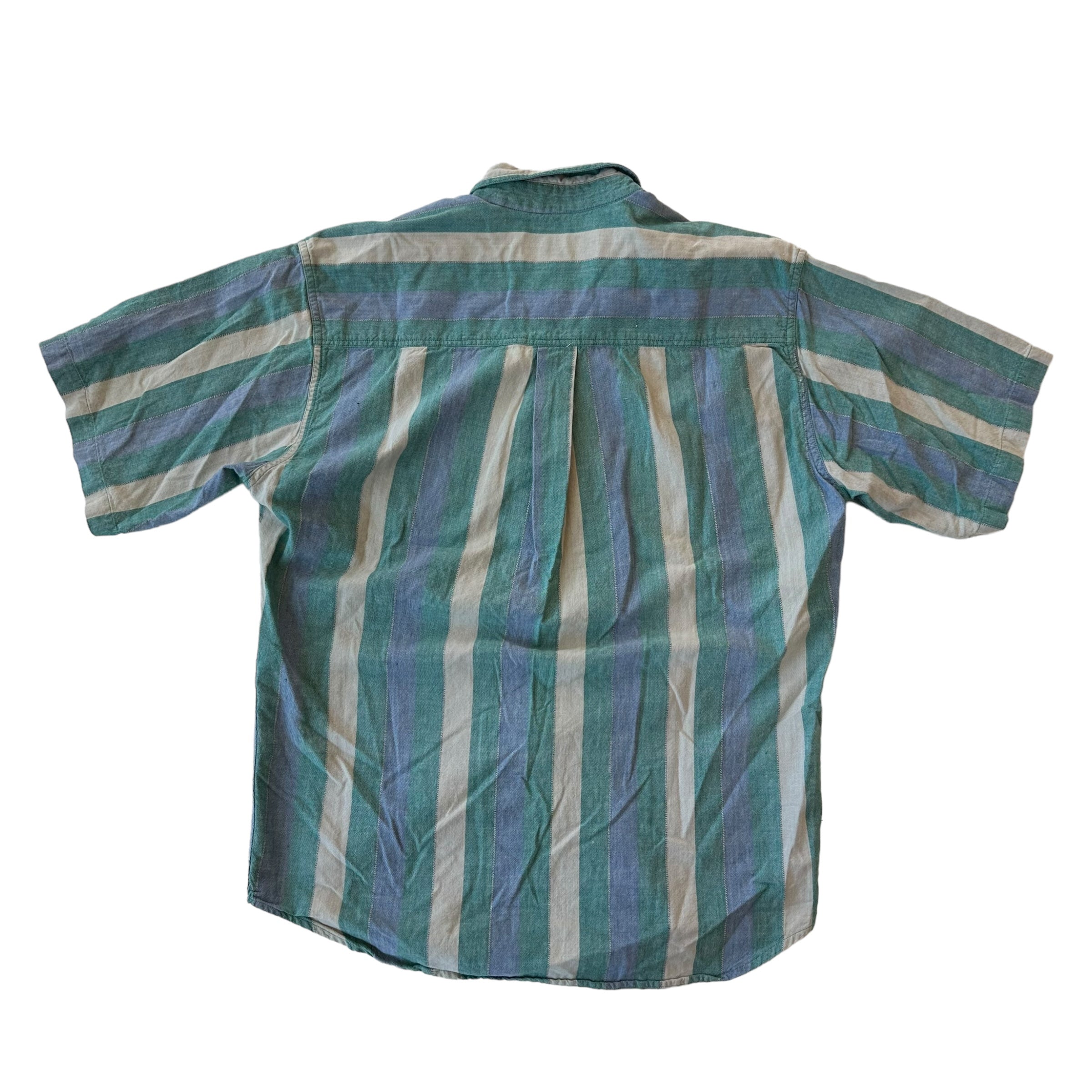 Vintage Stripped Button Up Shirt