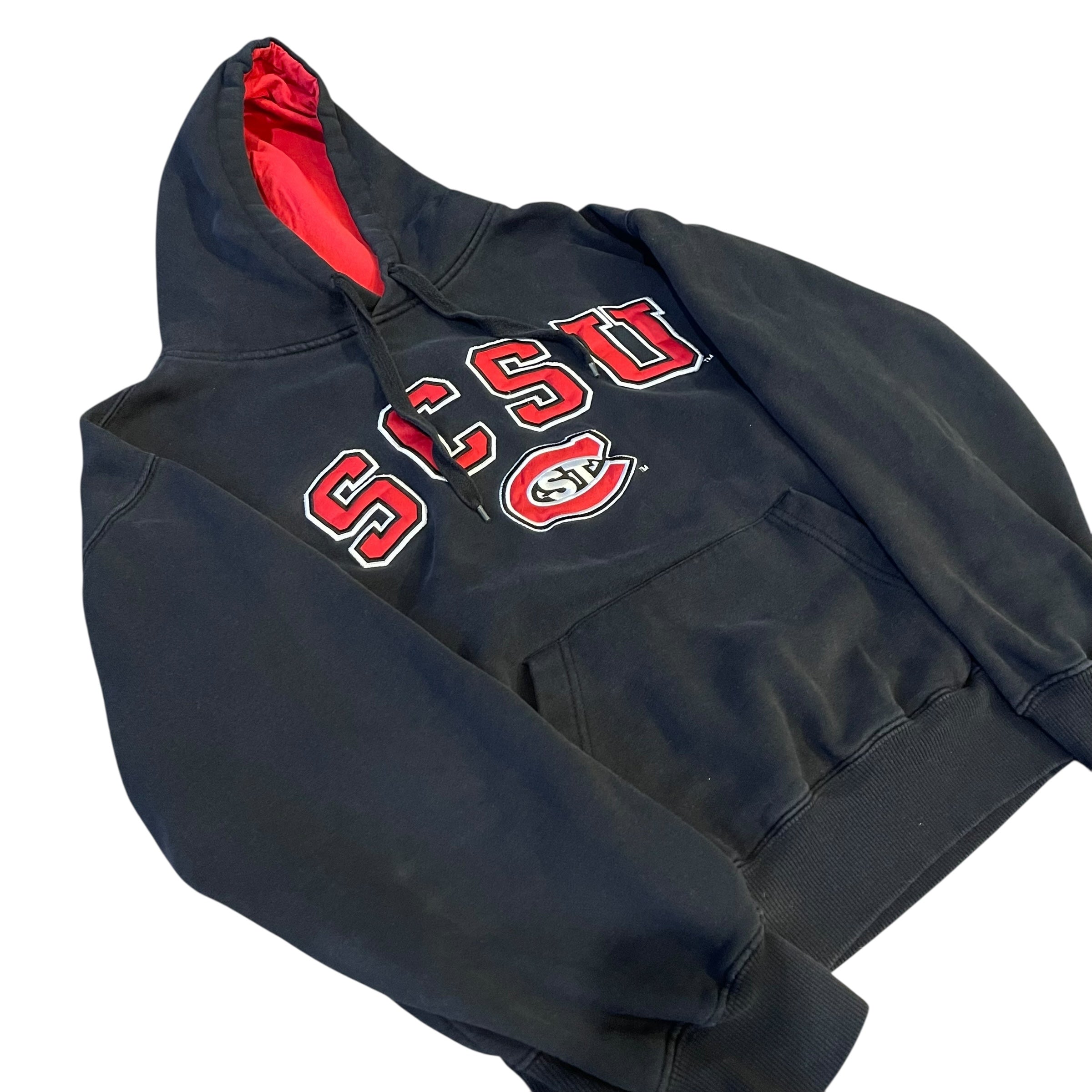 Vintage St. Cloud State University Black Hoodie
