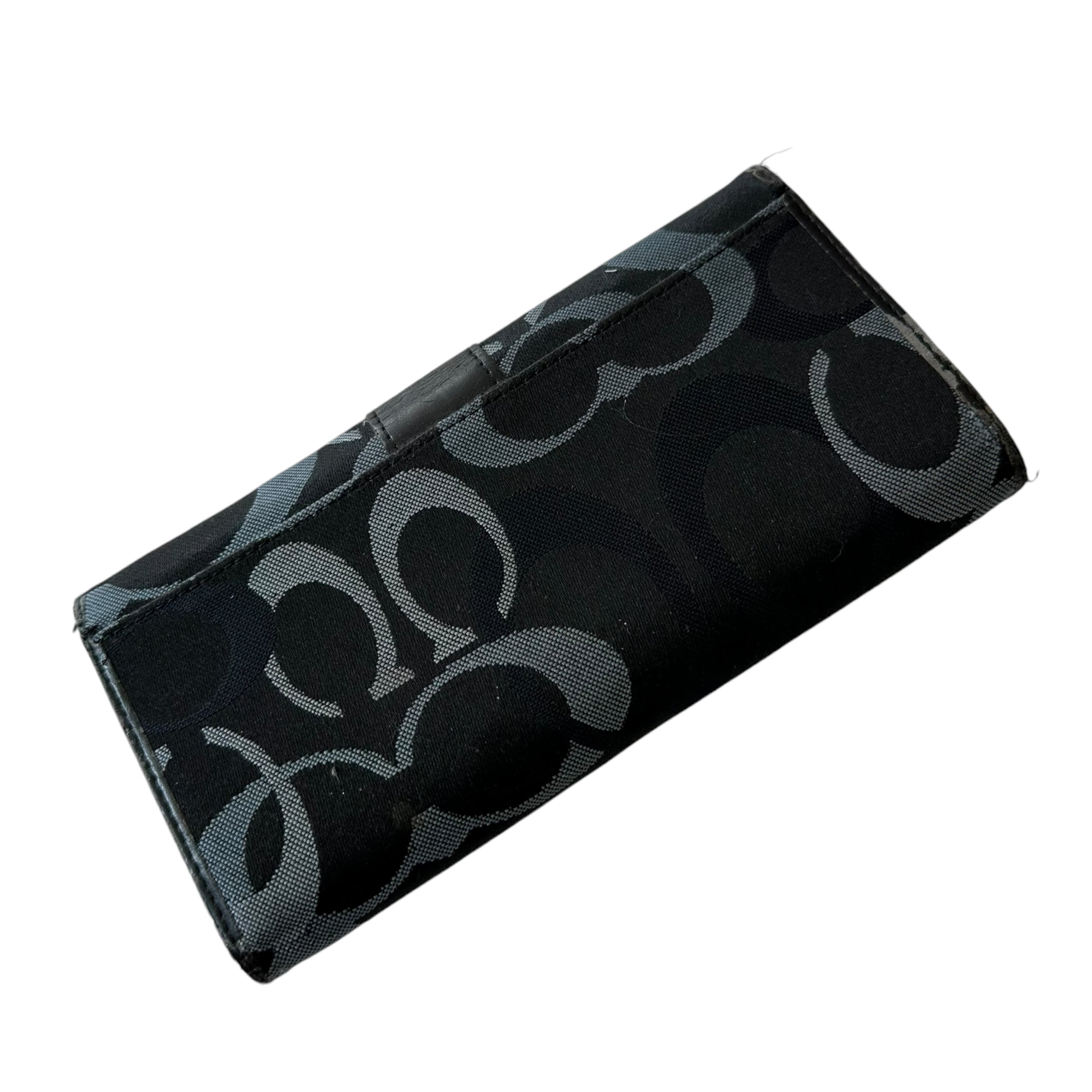 Y2k Coach Print Wallet