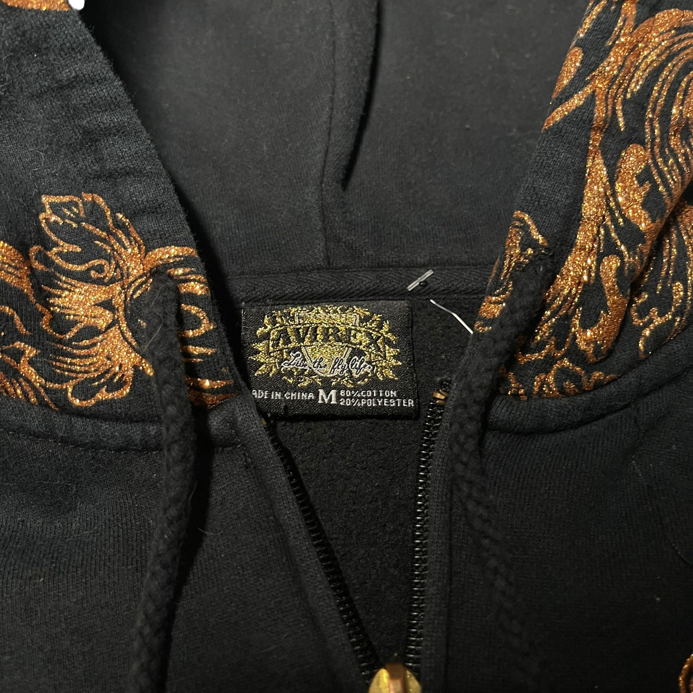 Y2K Avirex Femme Embroidered Hoodie