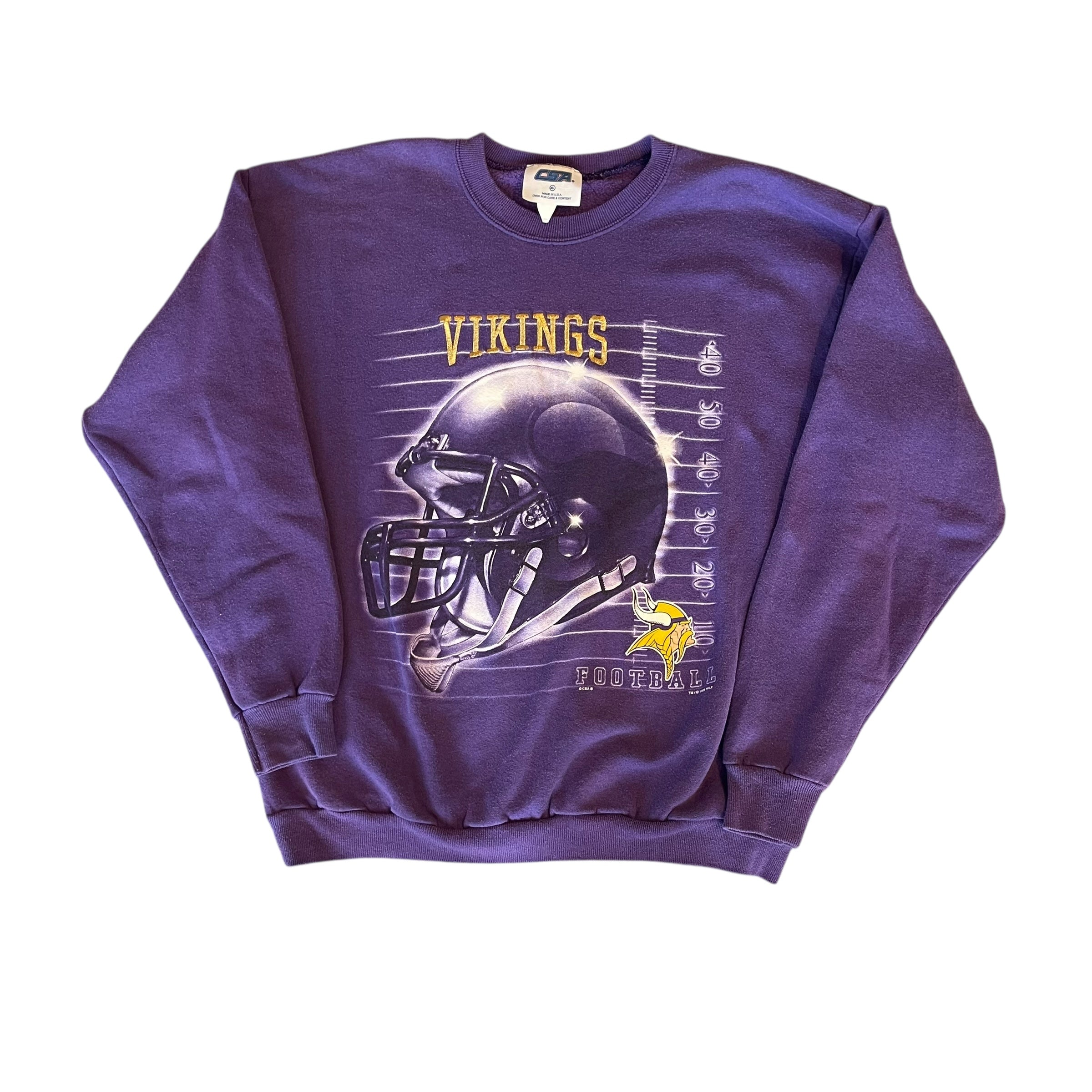 Vintage Minnesota Vikings Purple Sweatshirt