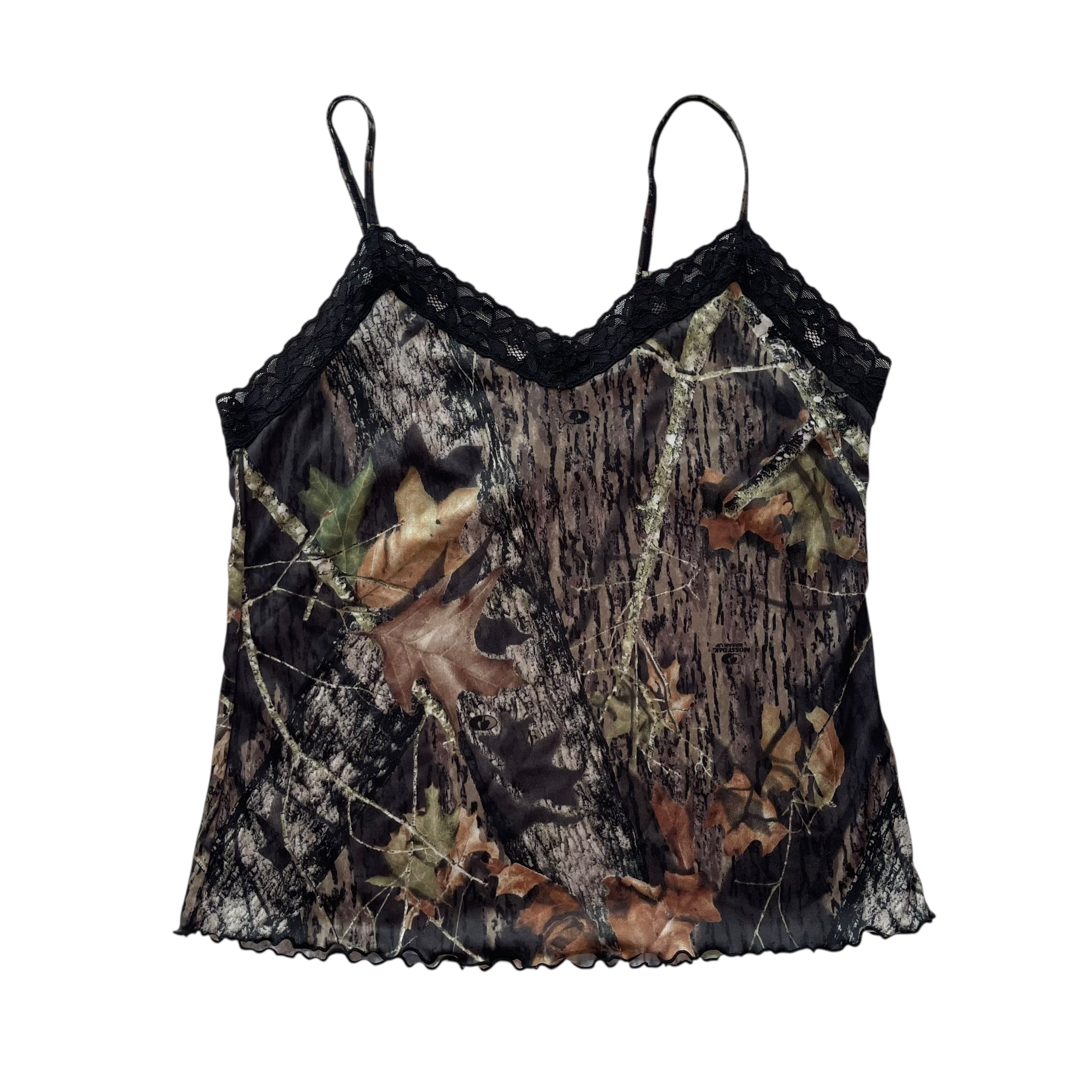 Vintage Wilderness Dreams Camo Lacey Cami