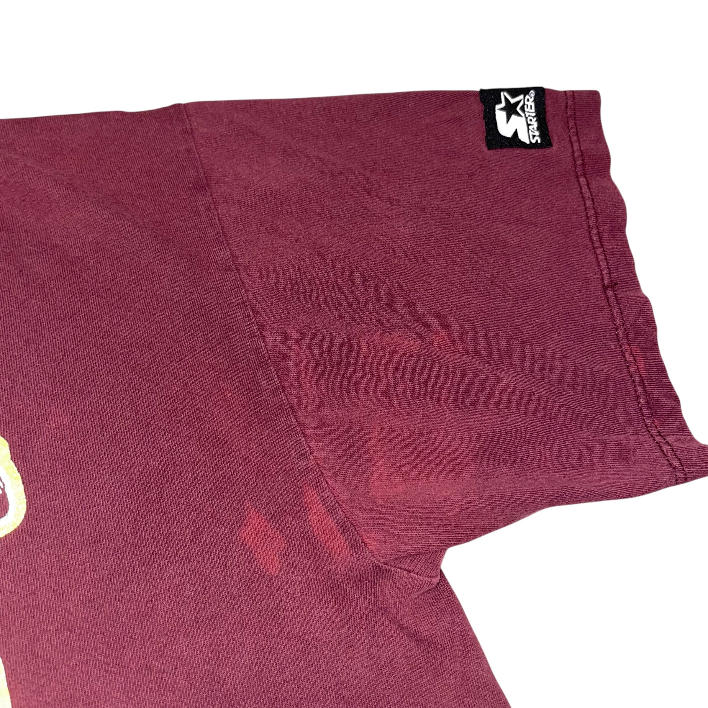 Vintage University of Minnesota Gophers Distressed Maroon Graph T-Shirt