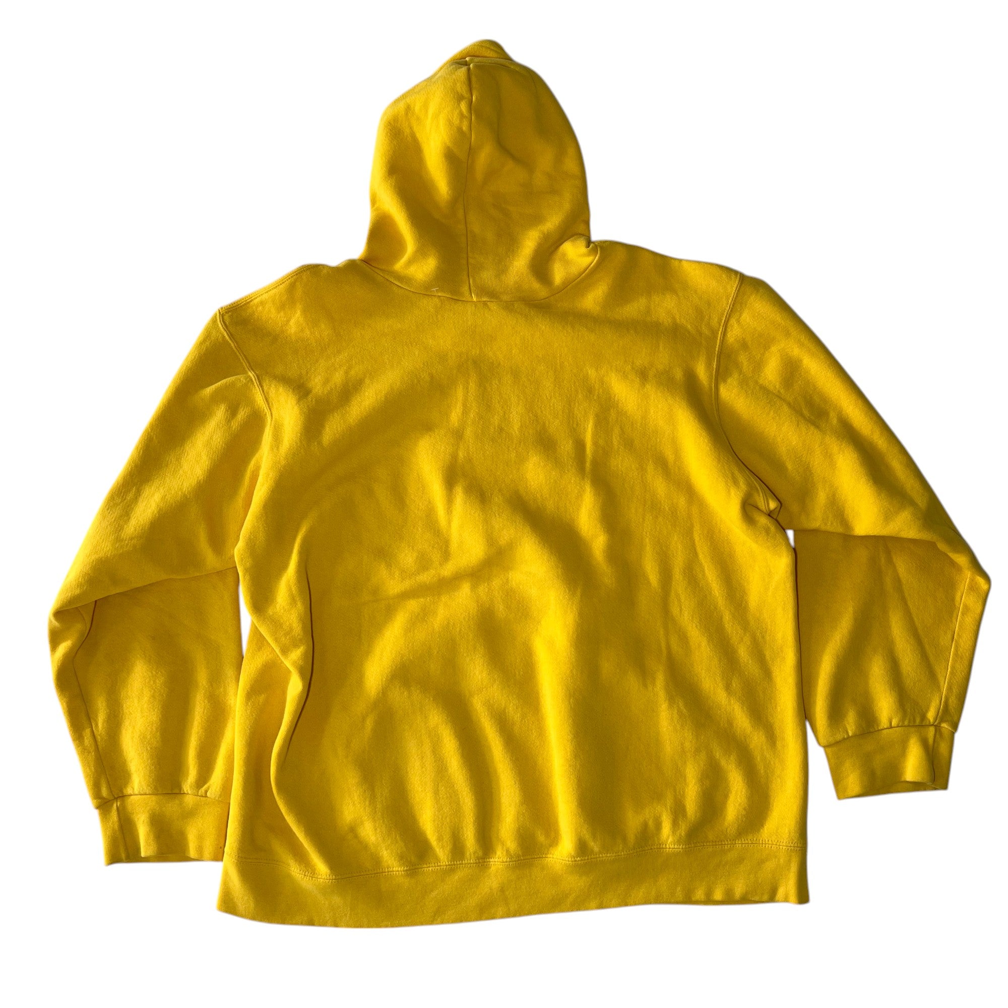 Vintage Nike Yellow Centercheck Hoodie