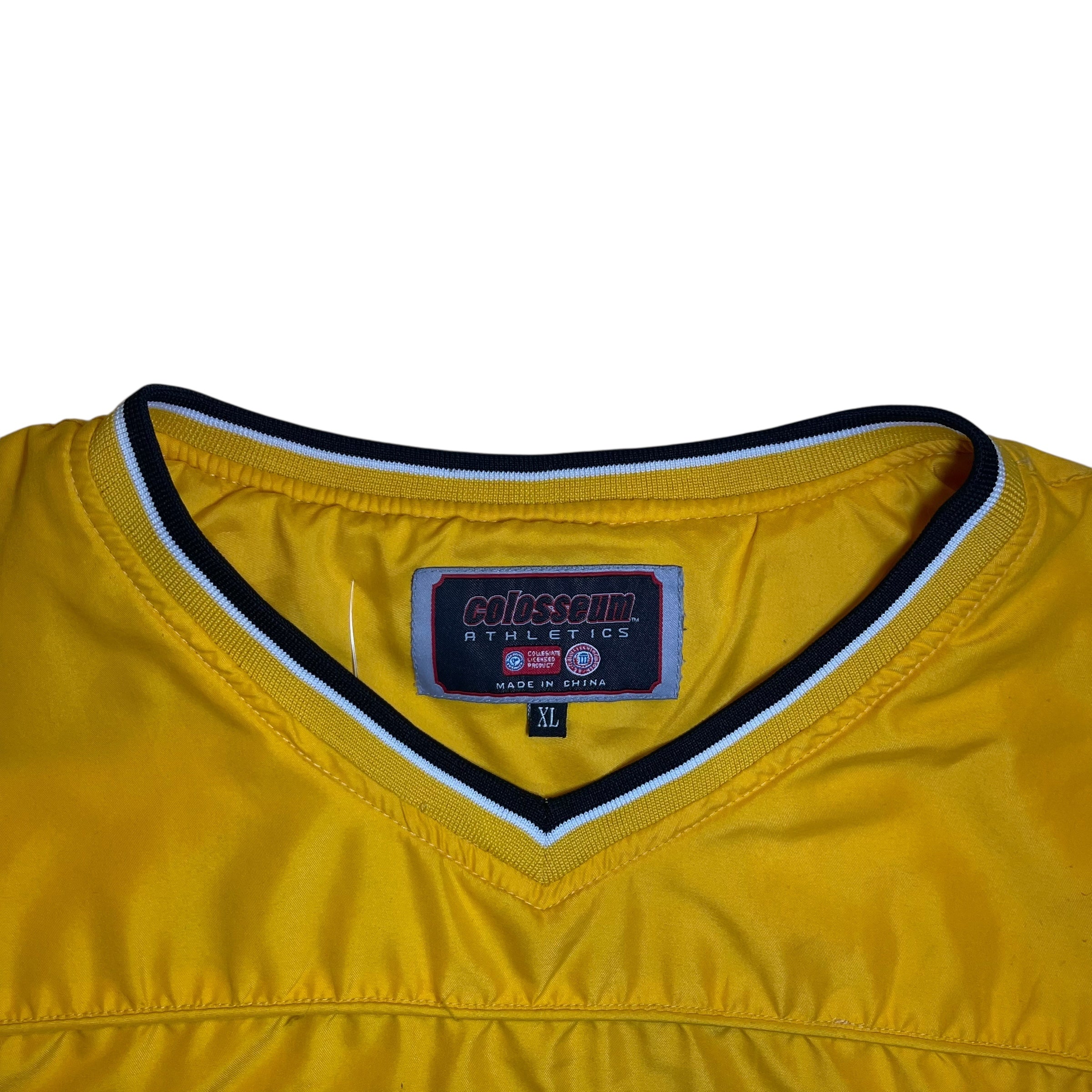 Vintage University of Iowa Hawkeyes Yellow Windshirt