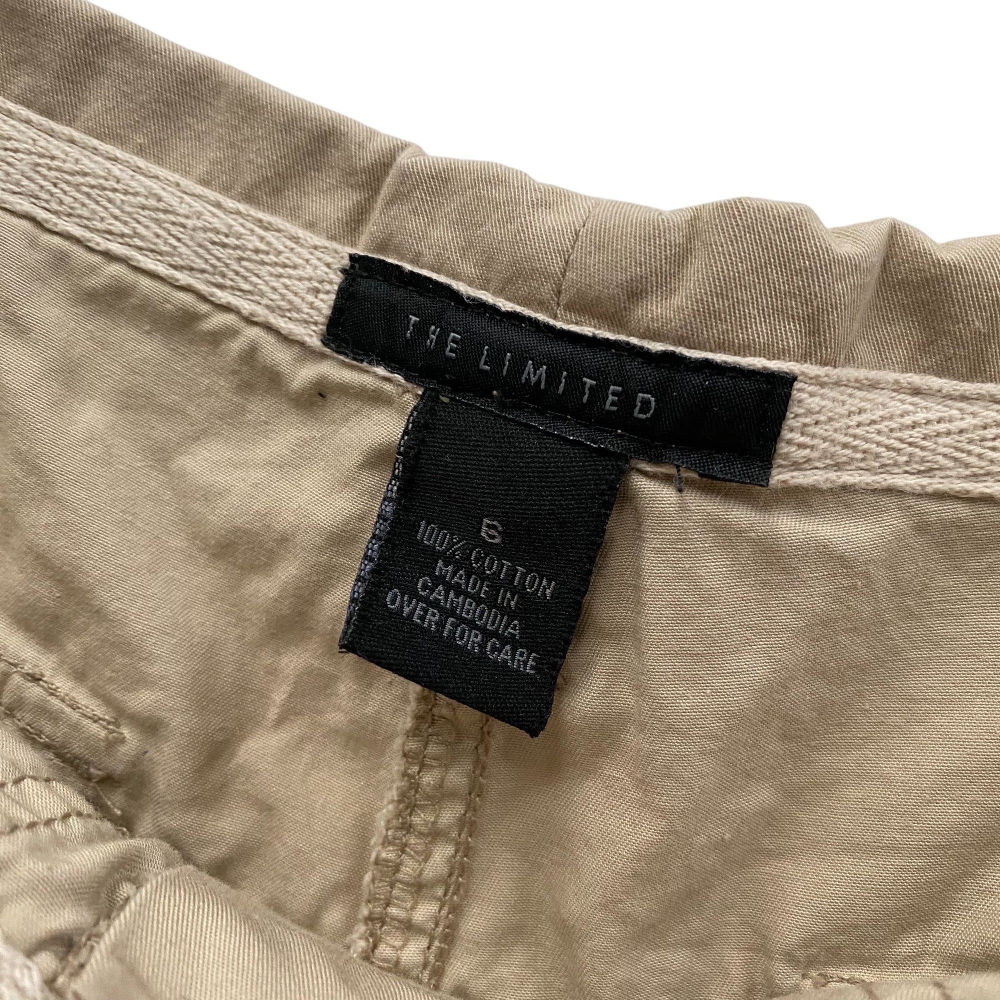 Y2k The Limited Tan Pocket Cargos