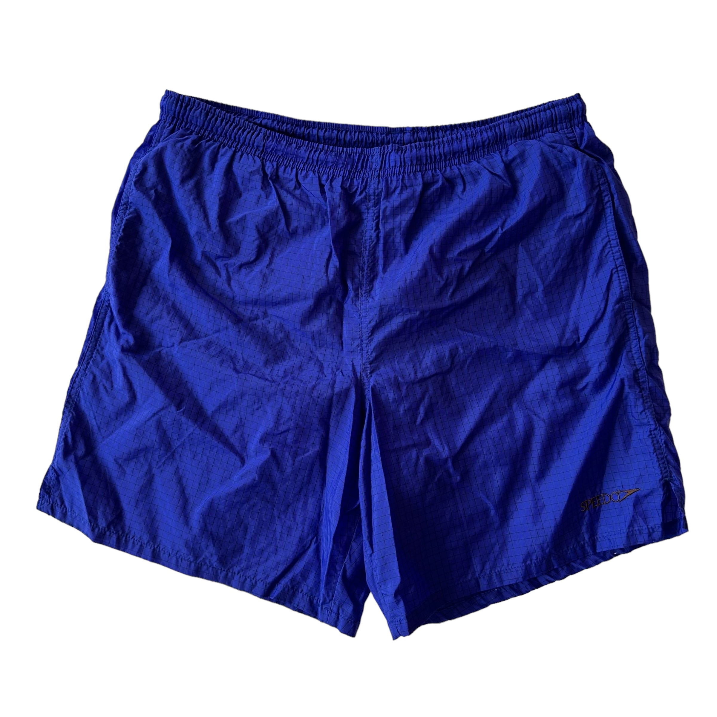 Vintage Purple Speedo Nylon Shorts