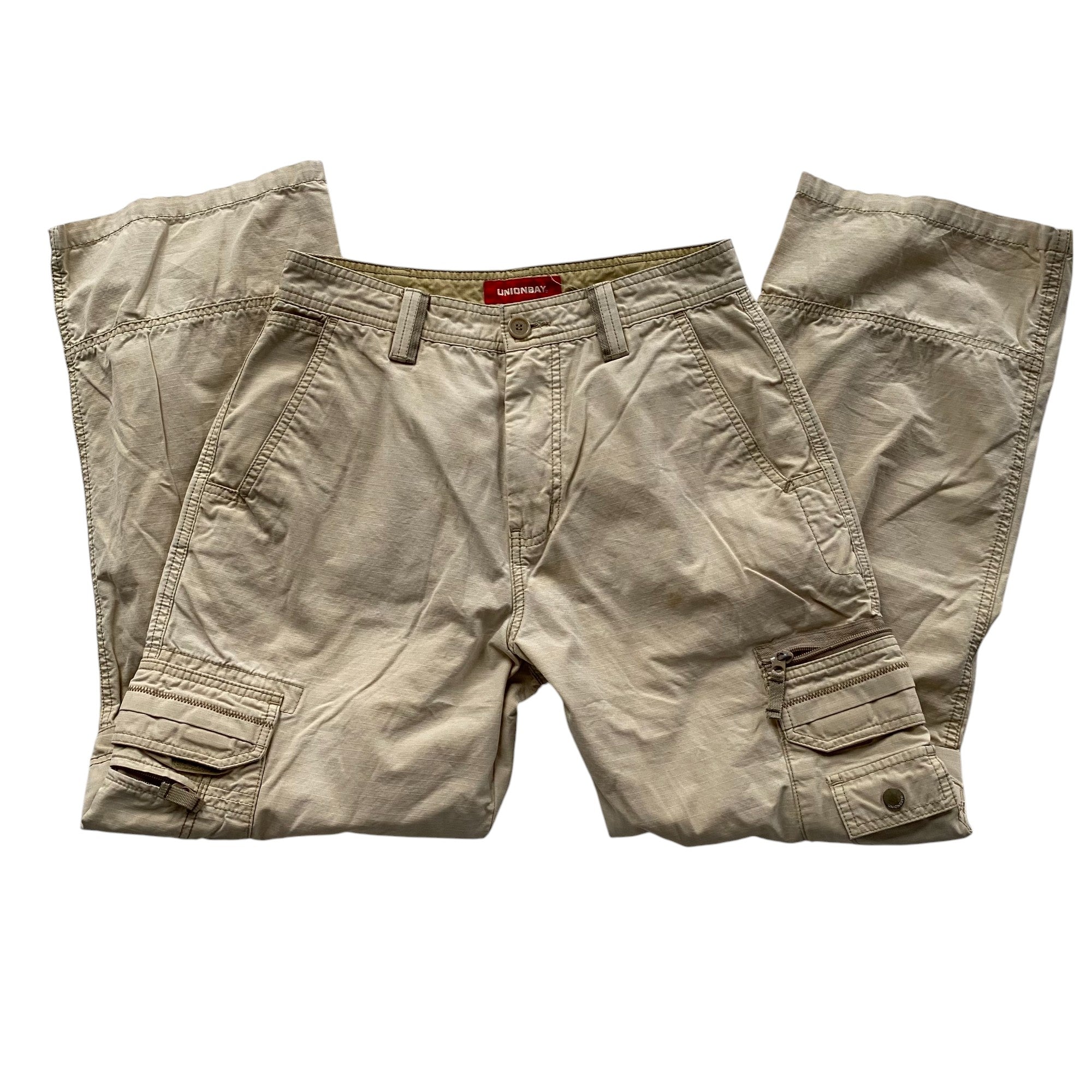 Vintage Unionbay Cream Cargo Pants