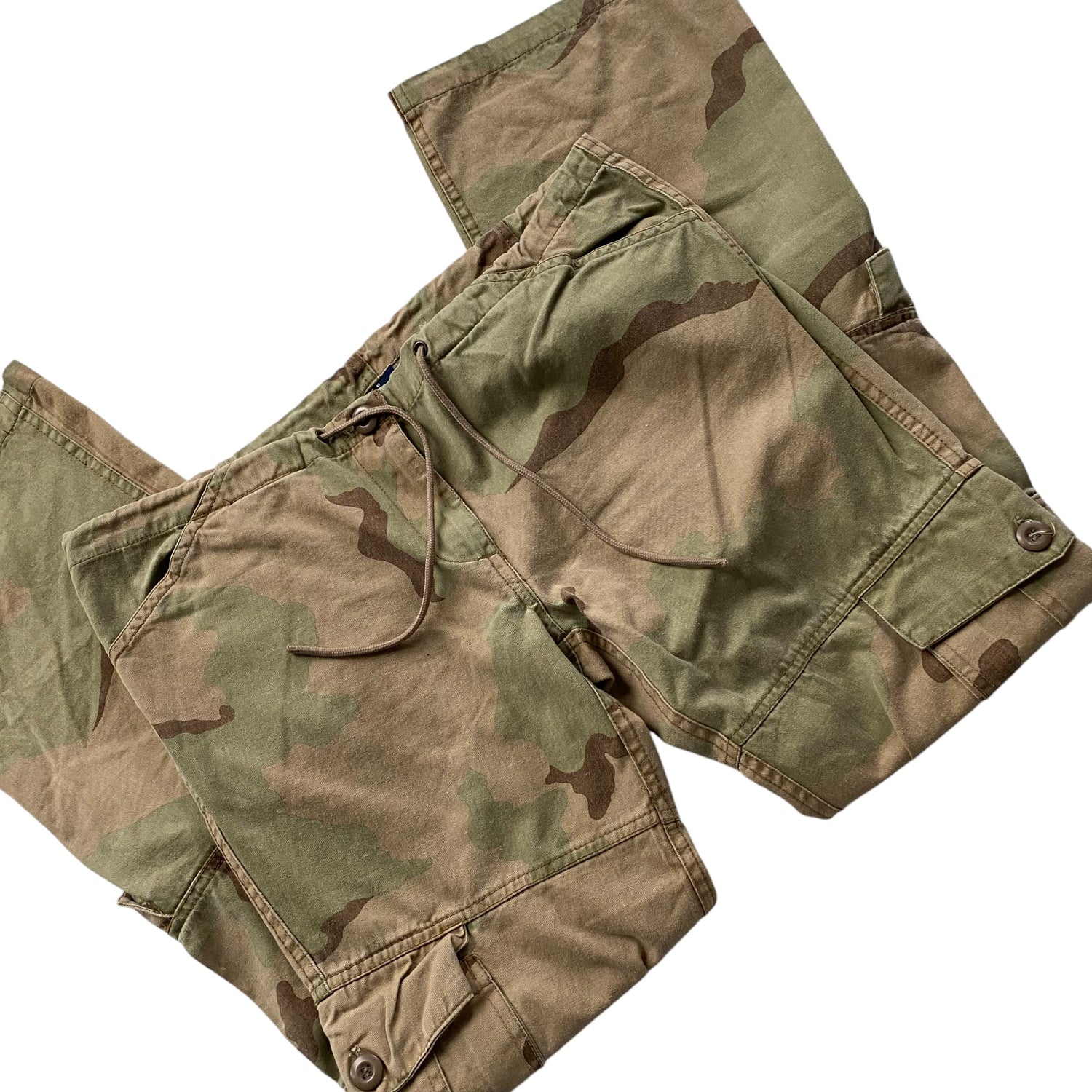 Y2k Camo Cargo Pants