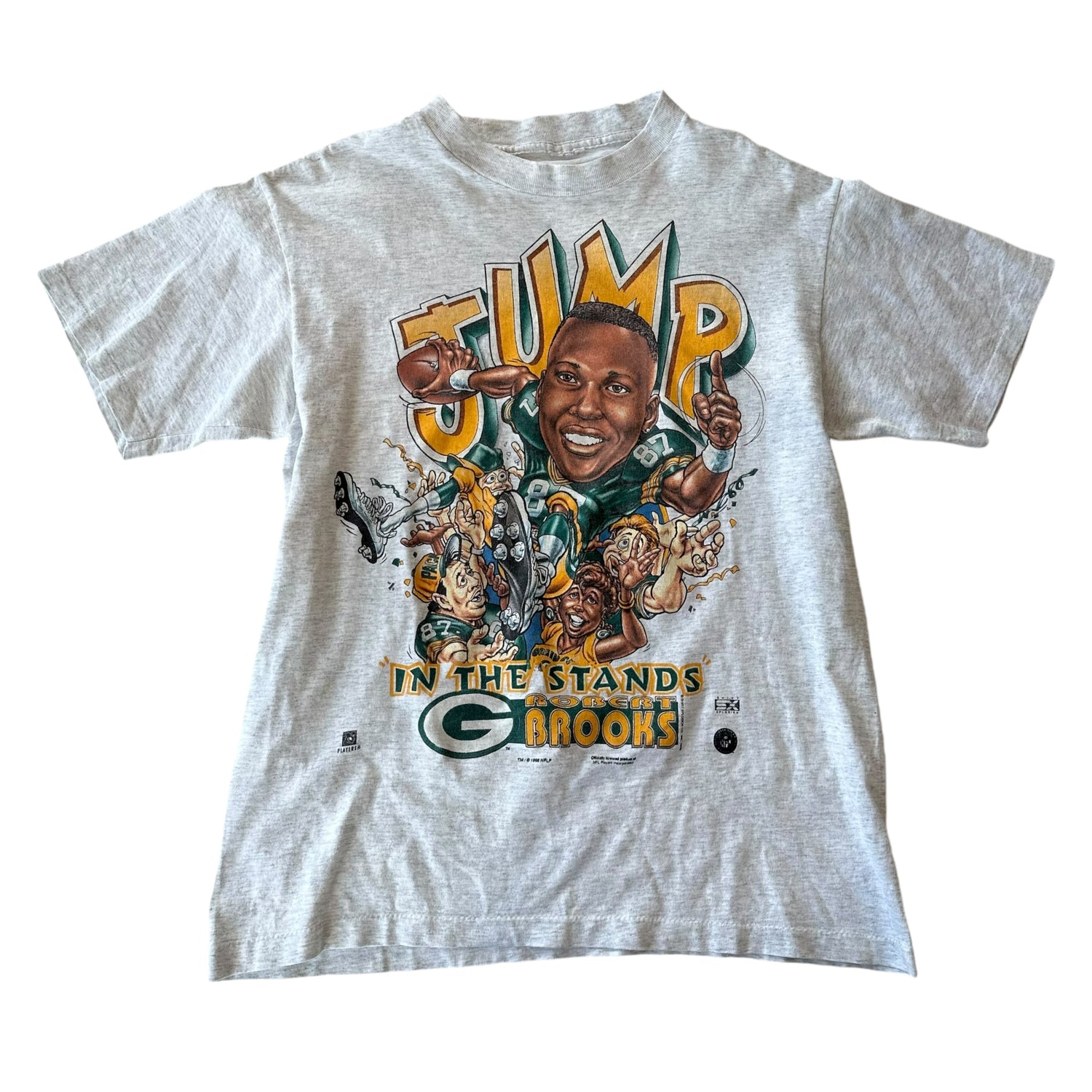 Vintage 1996 Green Bay Packers Robert Brooks T-Shirt