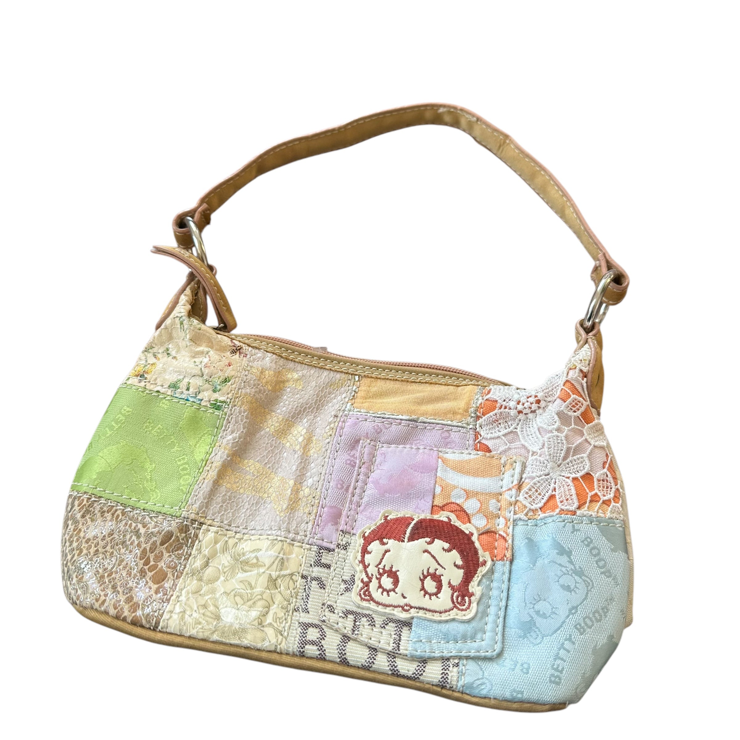 Y2k Betty Boop Patchwork Purse