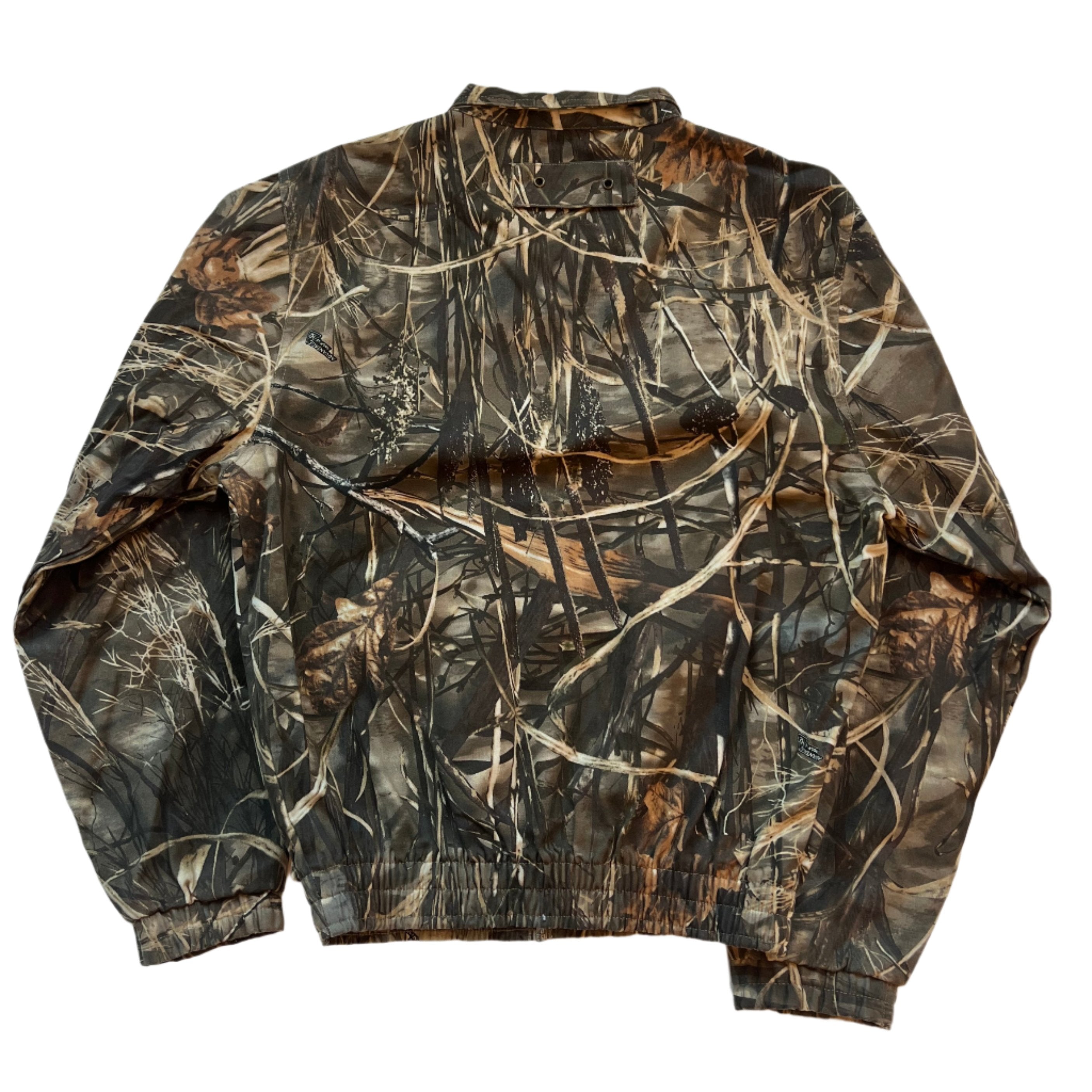 Vintage Spartan Outdoors Camo Light Zip Up Jacket