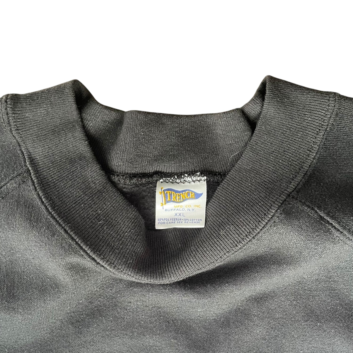 Vintage 90s Los Angeles Raiders Signature Black Crewneck