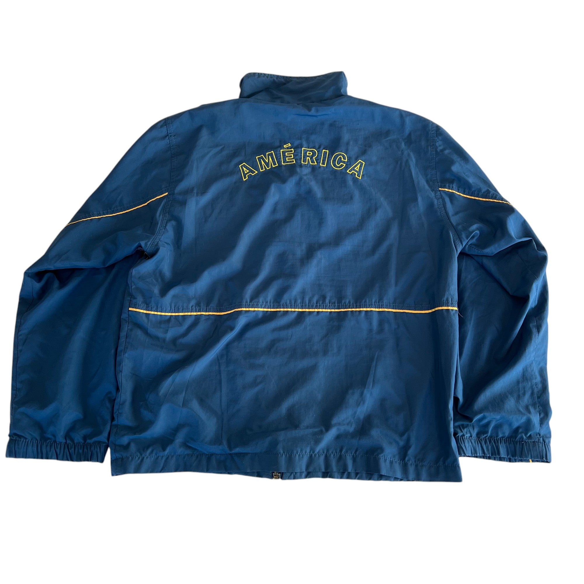 2000s Nike Club America Zip-Up Jacket (Blue)