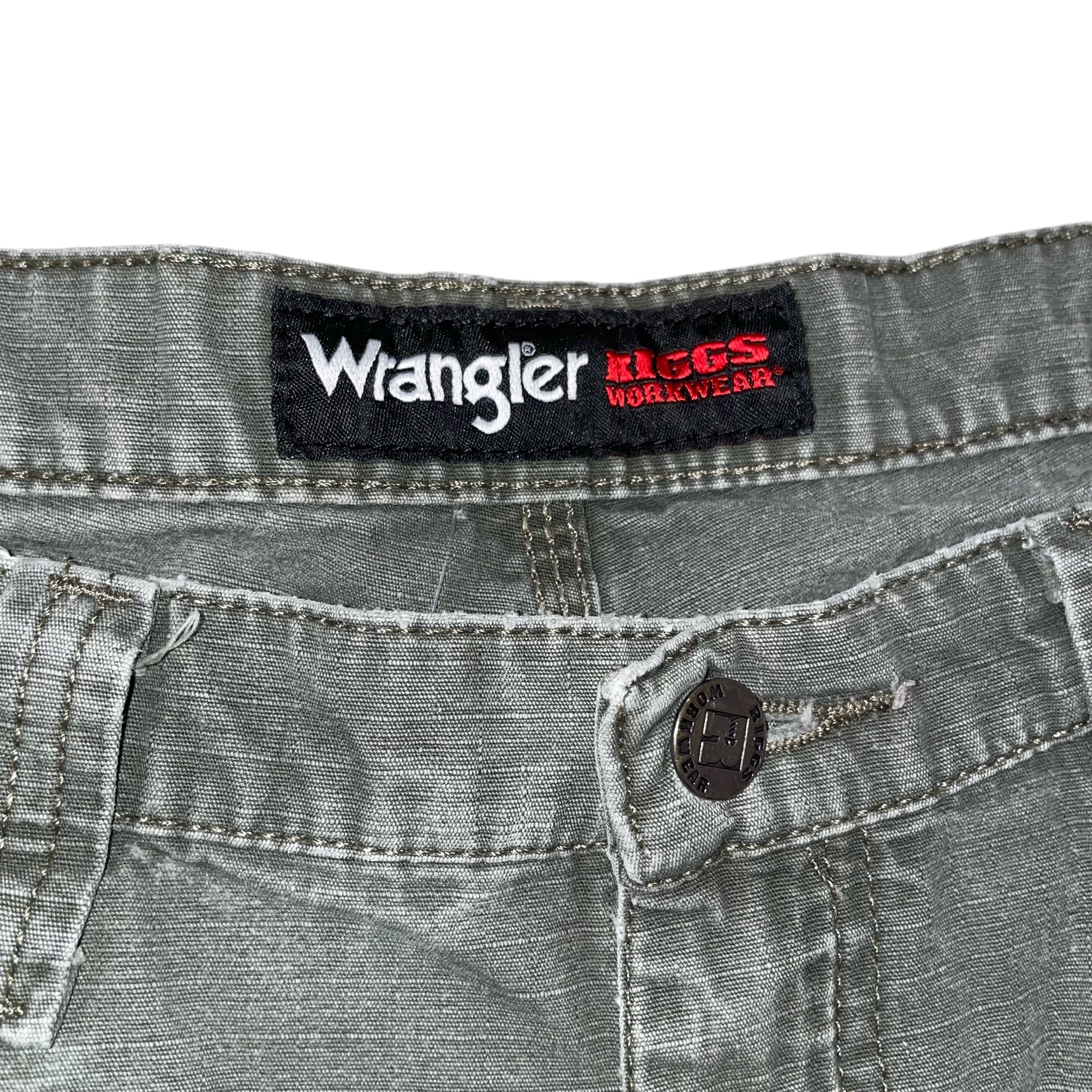 Vintage Wrangler Riggs Double Knee Olive Workwear Pants
