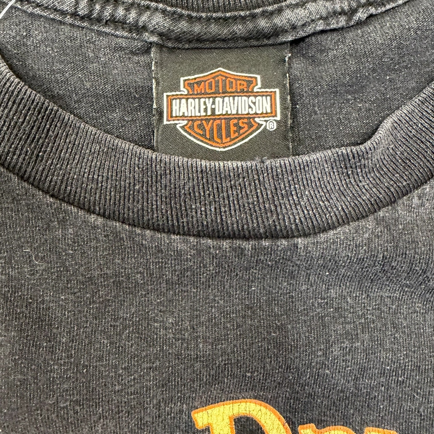 Vintage Harley Davidson Perugia Italy Graphic T-Shirt