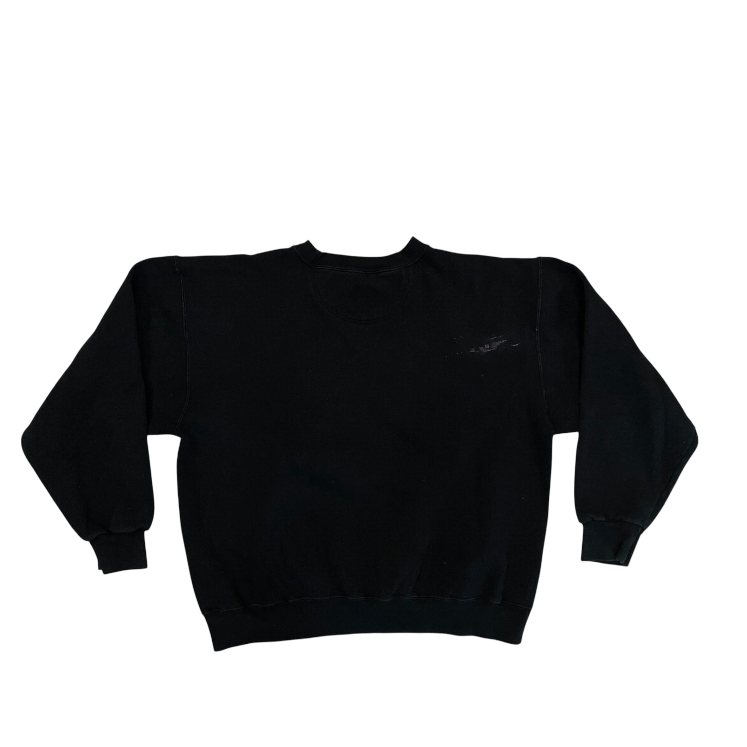 Vintage Minnesota Timberwolves Black Embroidered Sweatshirt