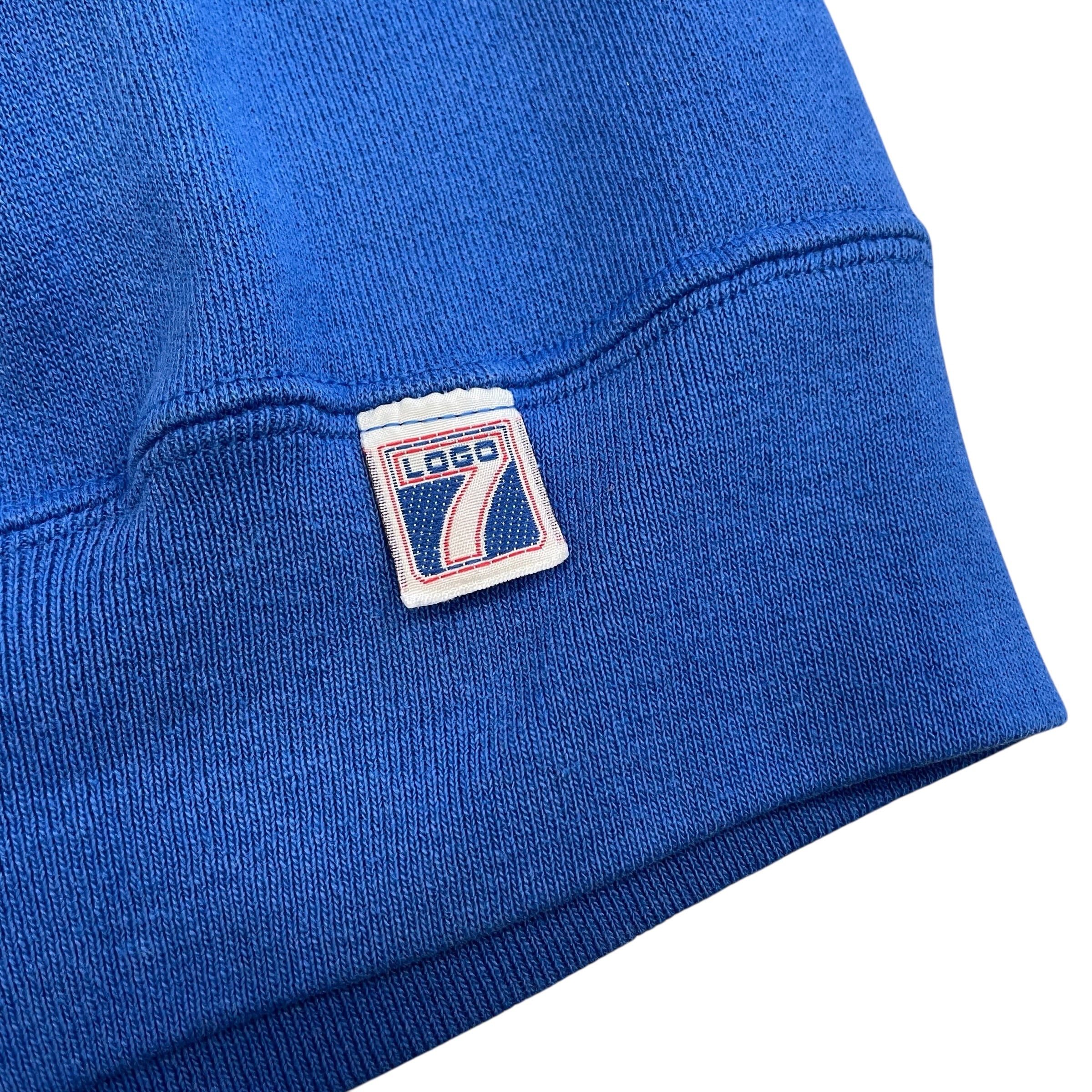 Vintage 90s Minnesota Timberwolves Logo7 Embroidered Sweatshirt