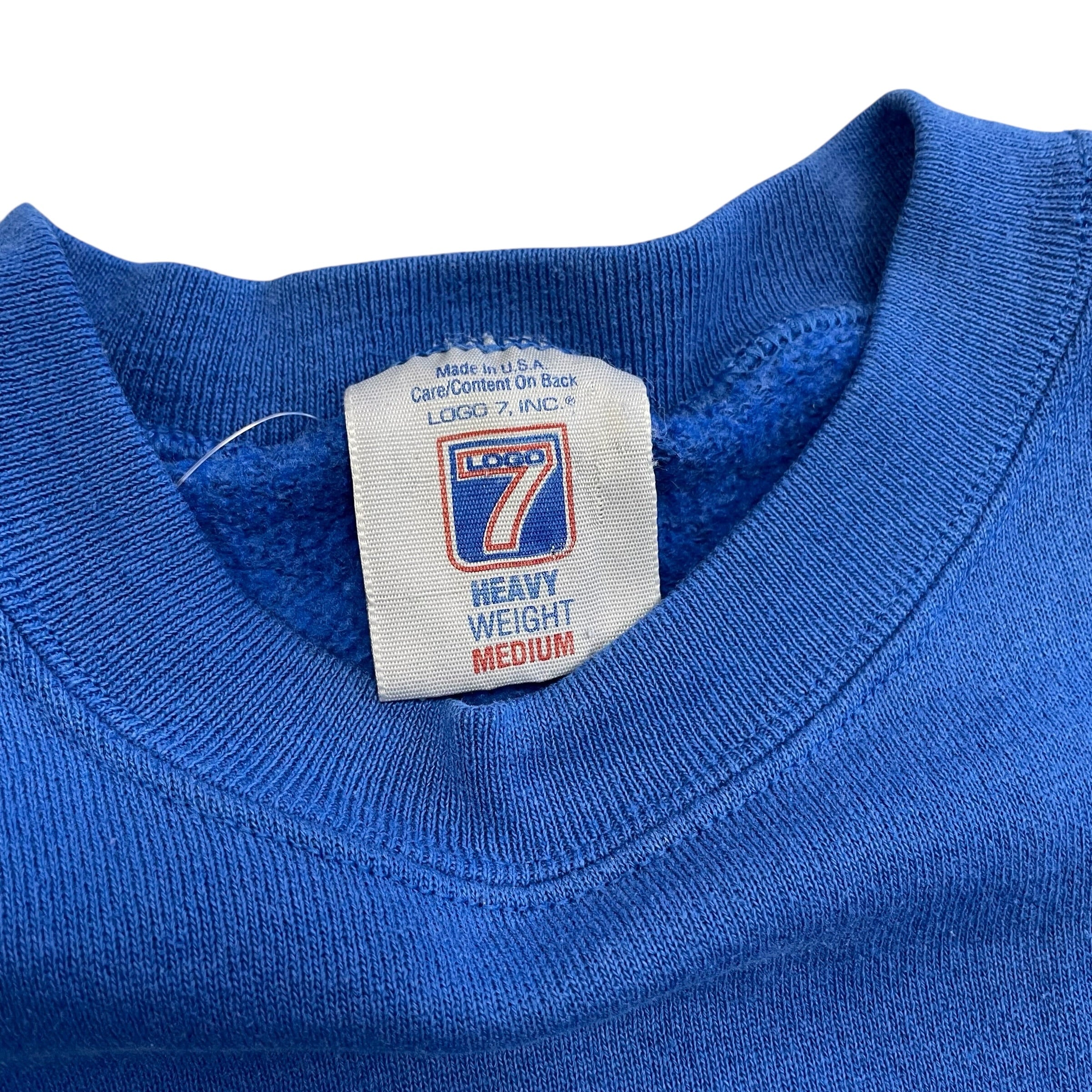 Vintage 90s Minnesota Timberwolves Logo7 Embroidered Sweatshirt