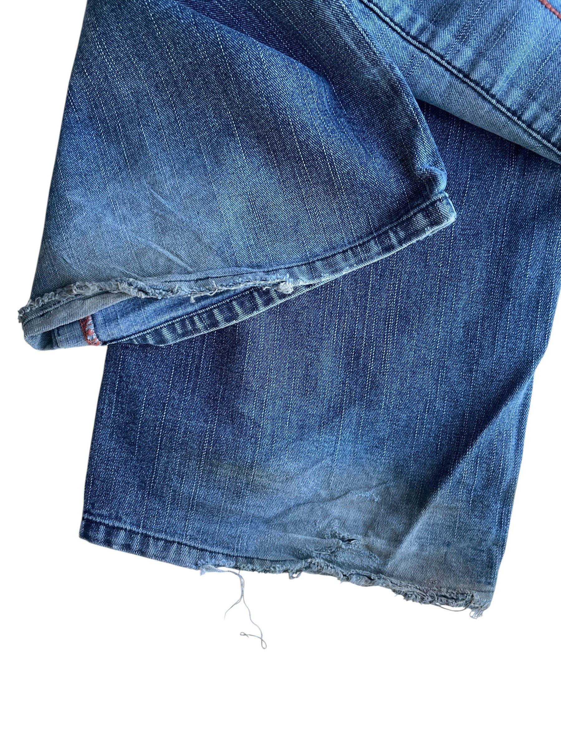 Vintage Y2K Akademiks Distressed Light Wash Jeans