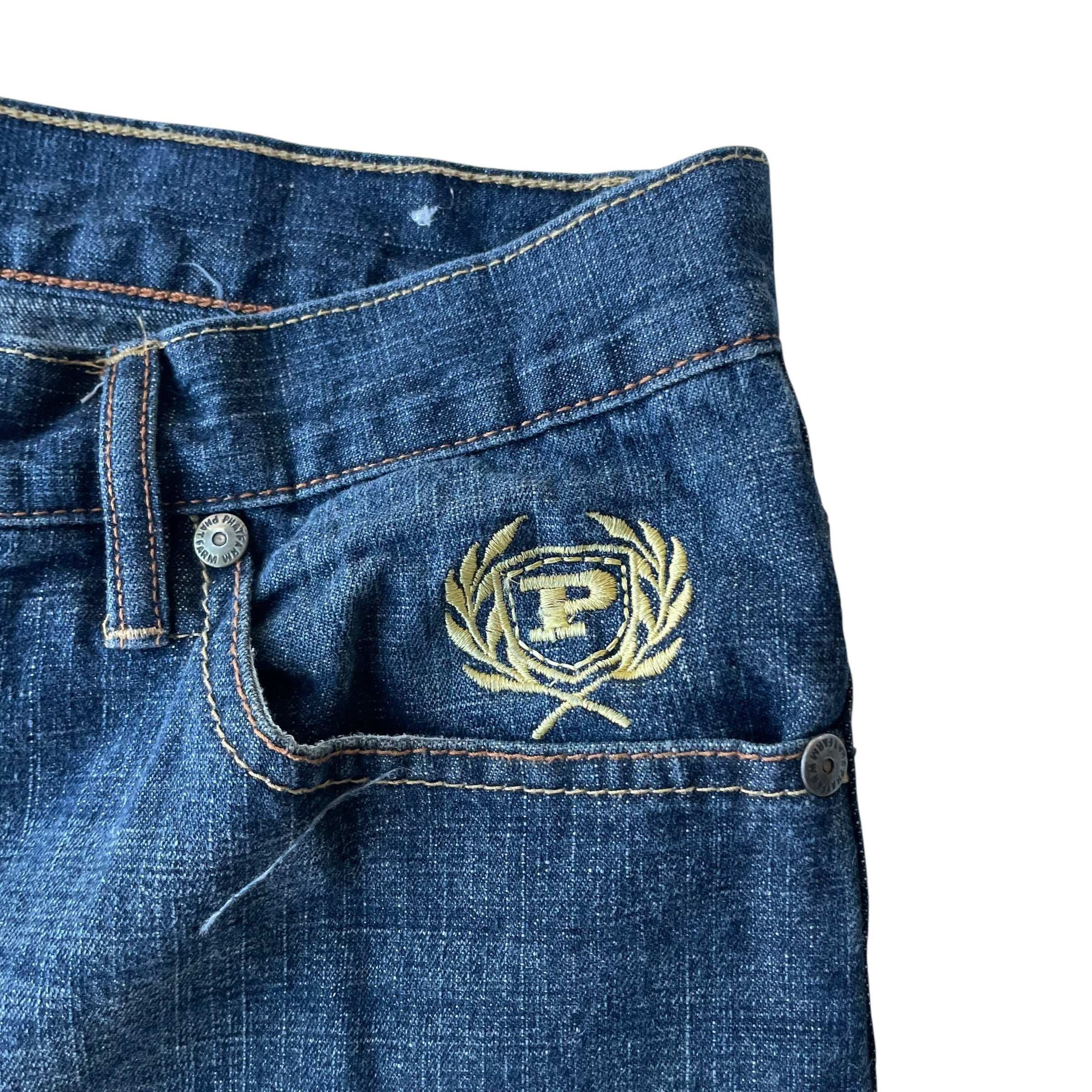 Vintage Y2K Phat Farm Dark Wash Classic Jeans