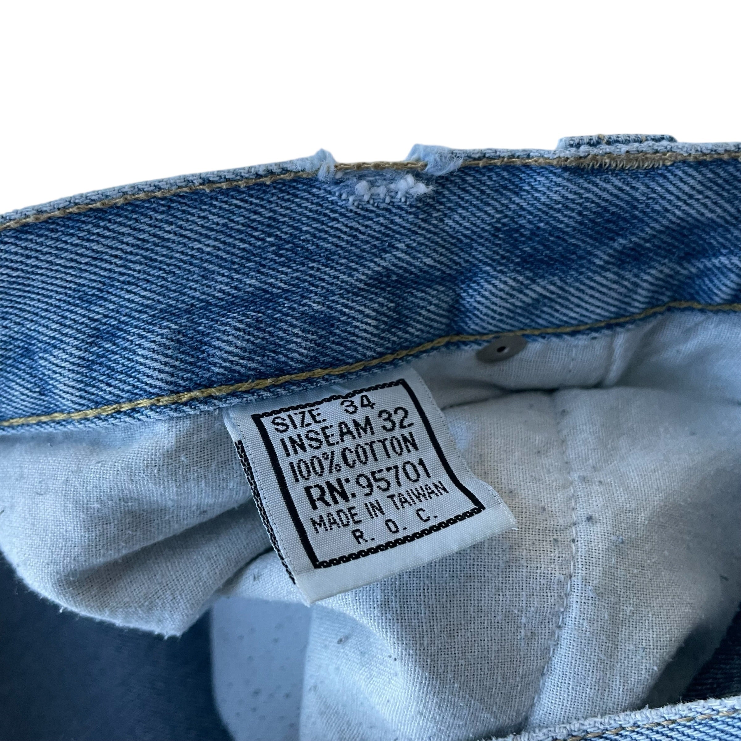 Vintage Y2K Light Wash Culture Jeans Cargo Jeans