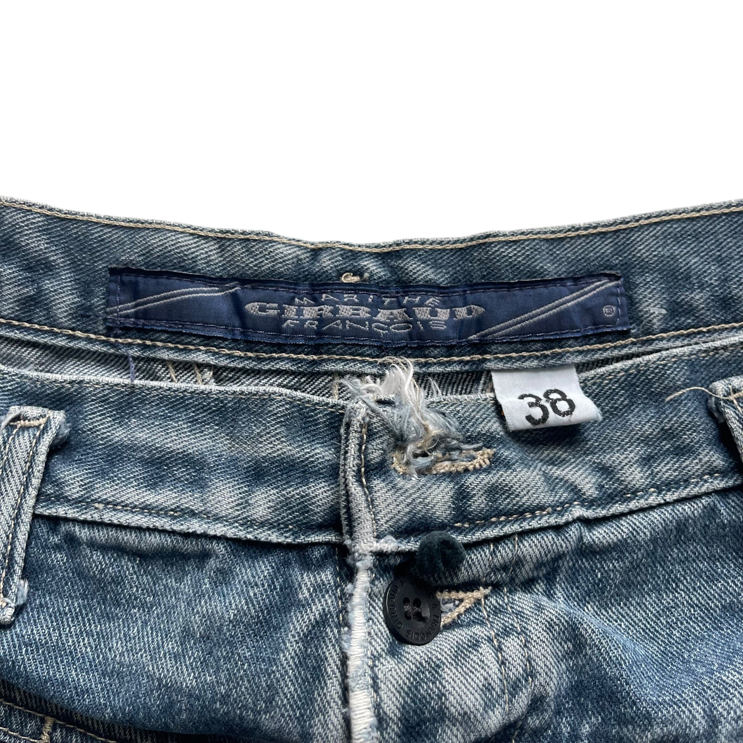 Vintage Girbaud Stone Washed Collection Light Wash Denim Shorts