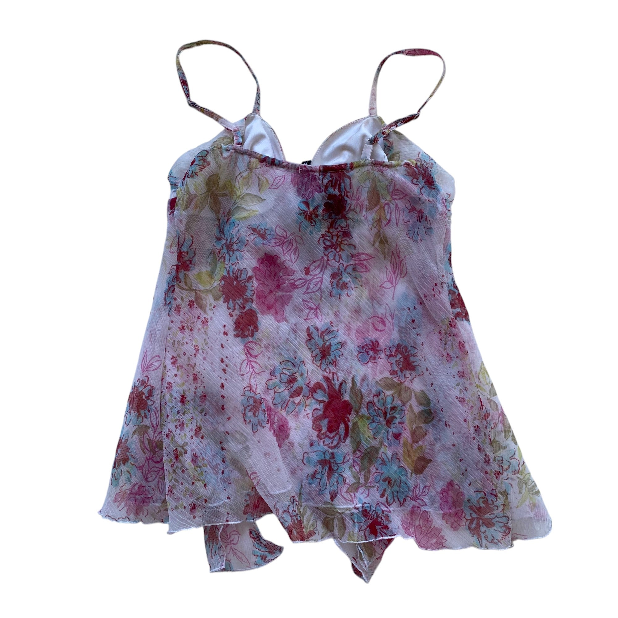 Y2k Hot Kiss Flowy Tank Top