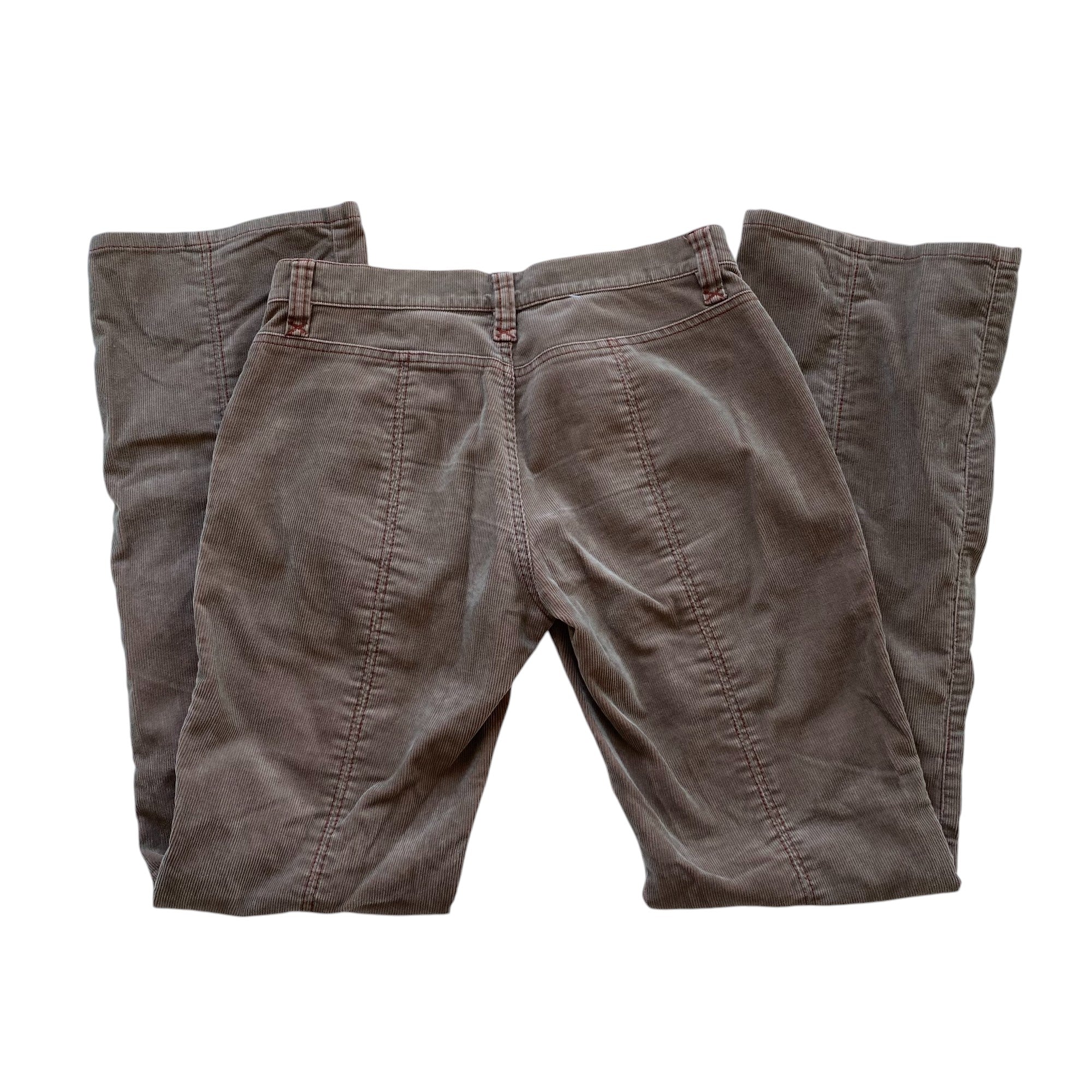 Y2k DKNY Jeans Brown Corduroy Flare Pants
