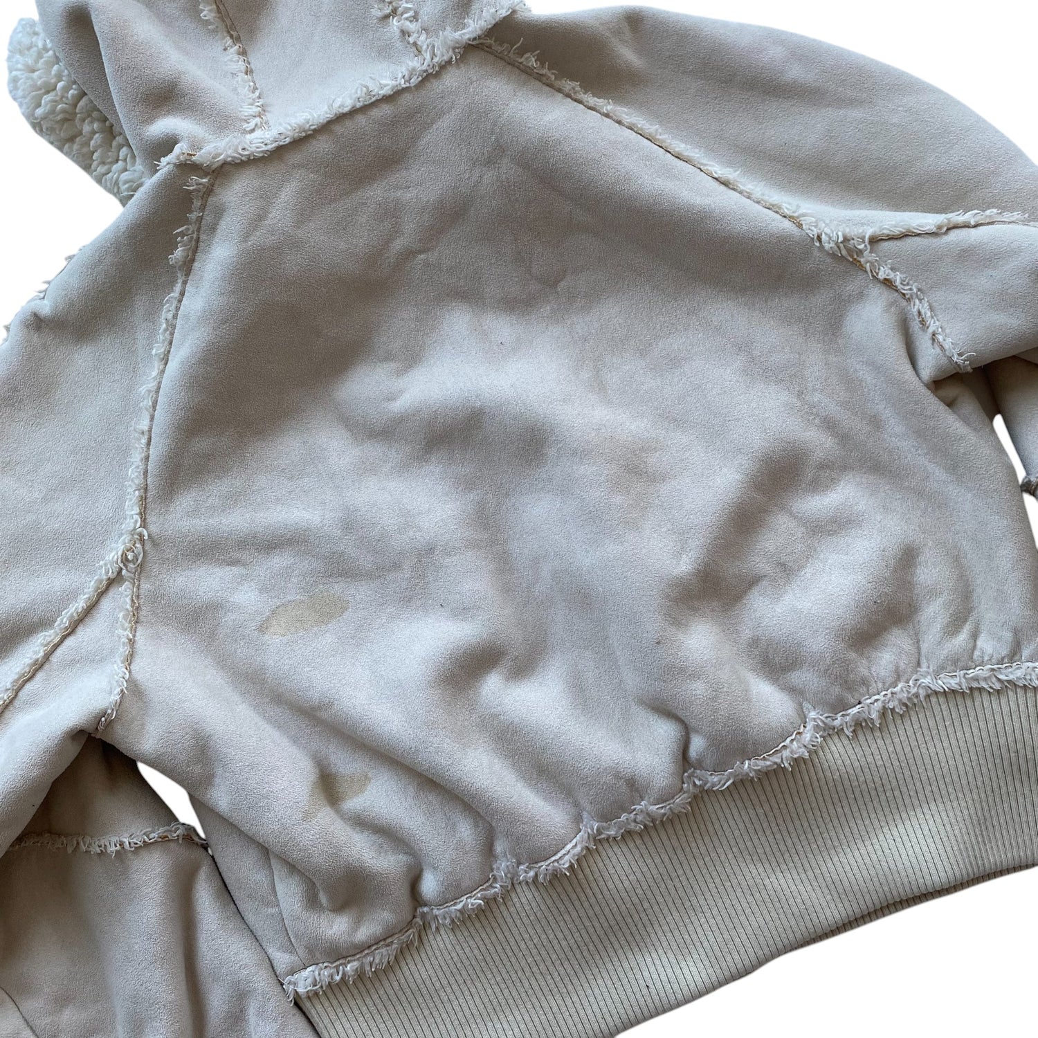 Y2k Candies Cropped Fur Lined Jacket