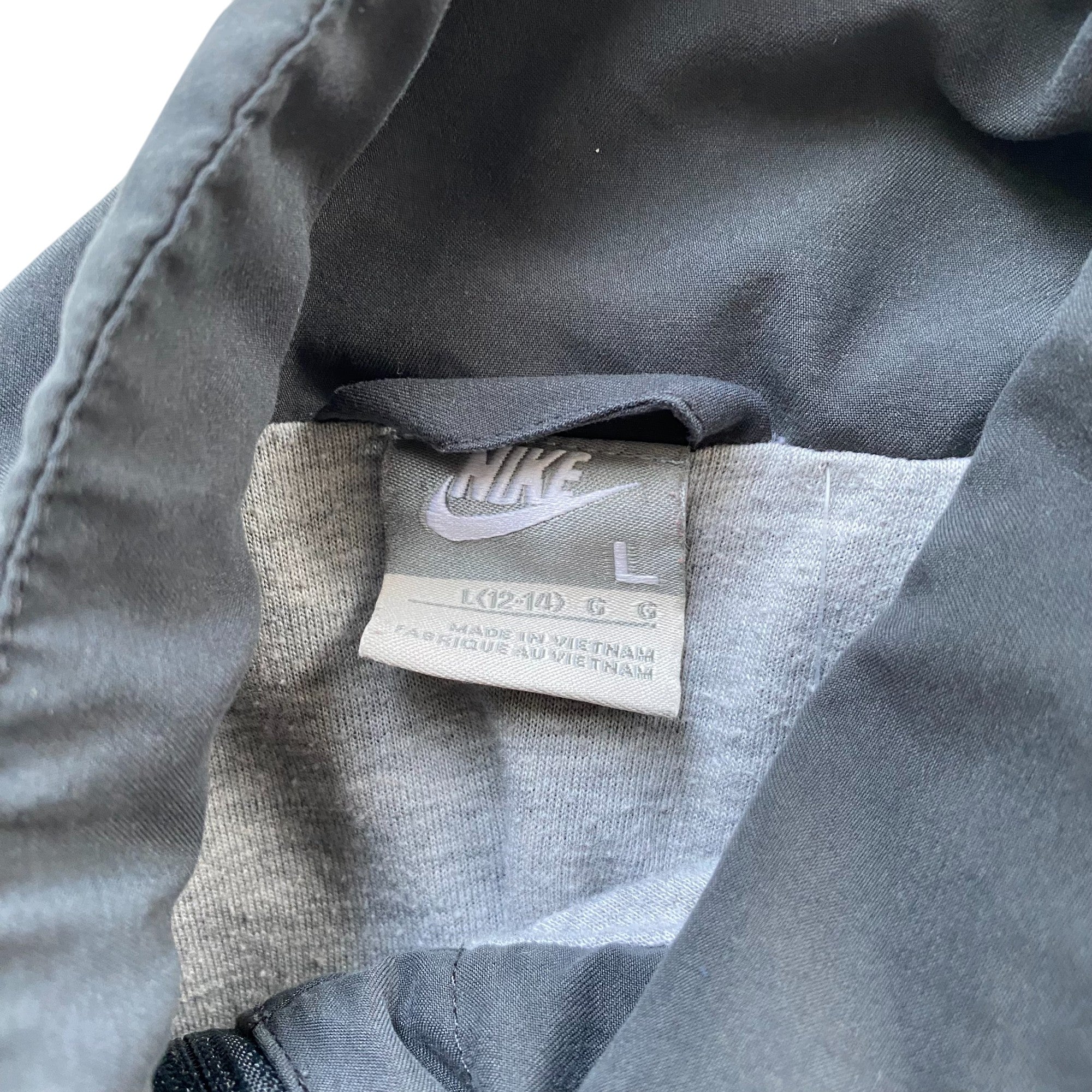 Y2k Nike Grey Femme Track Jacket