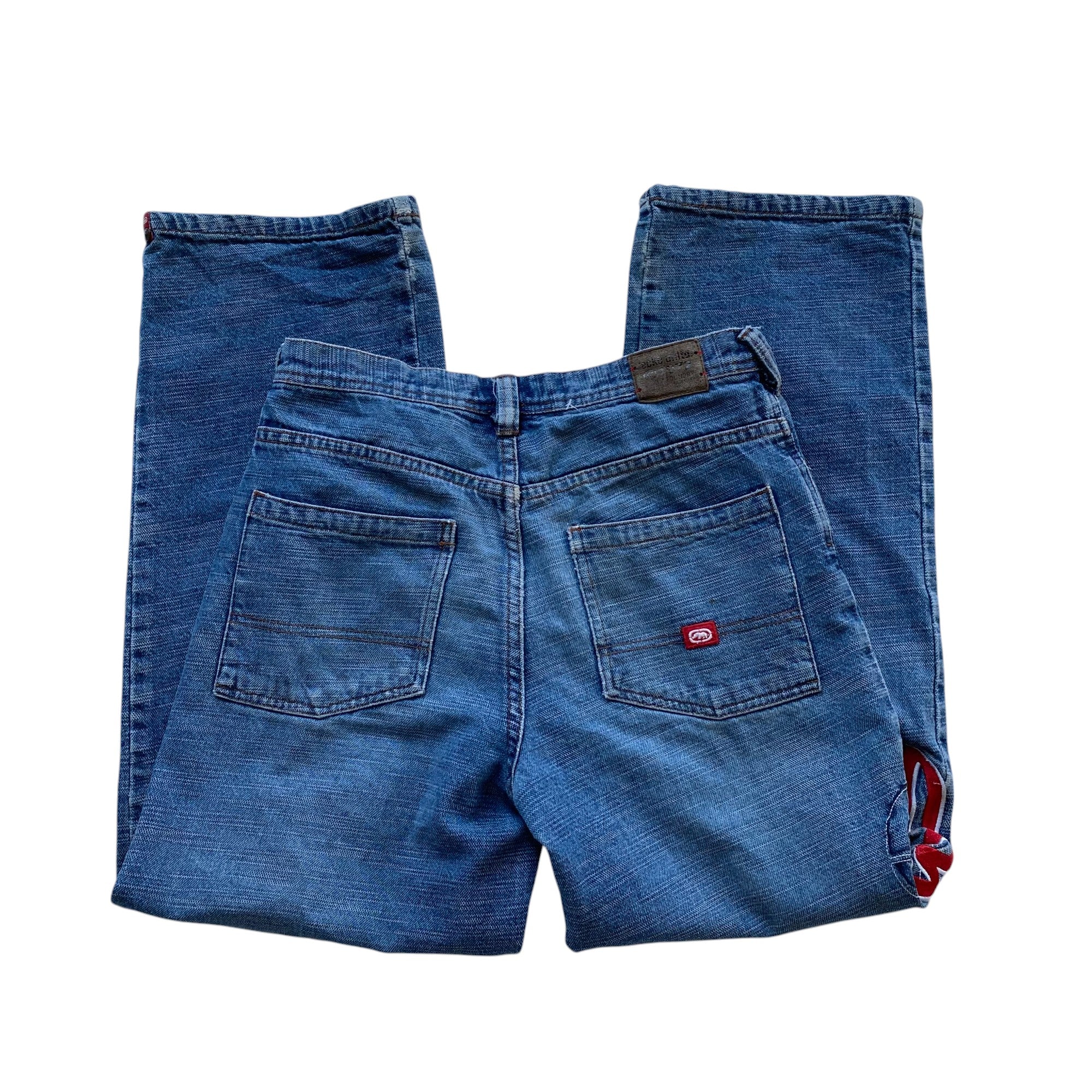 Y2k Ecko Unltd. Denim Embroidered Pants