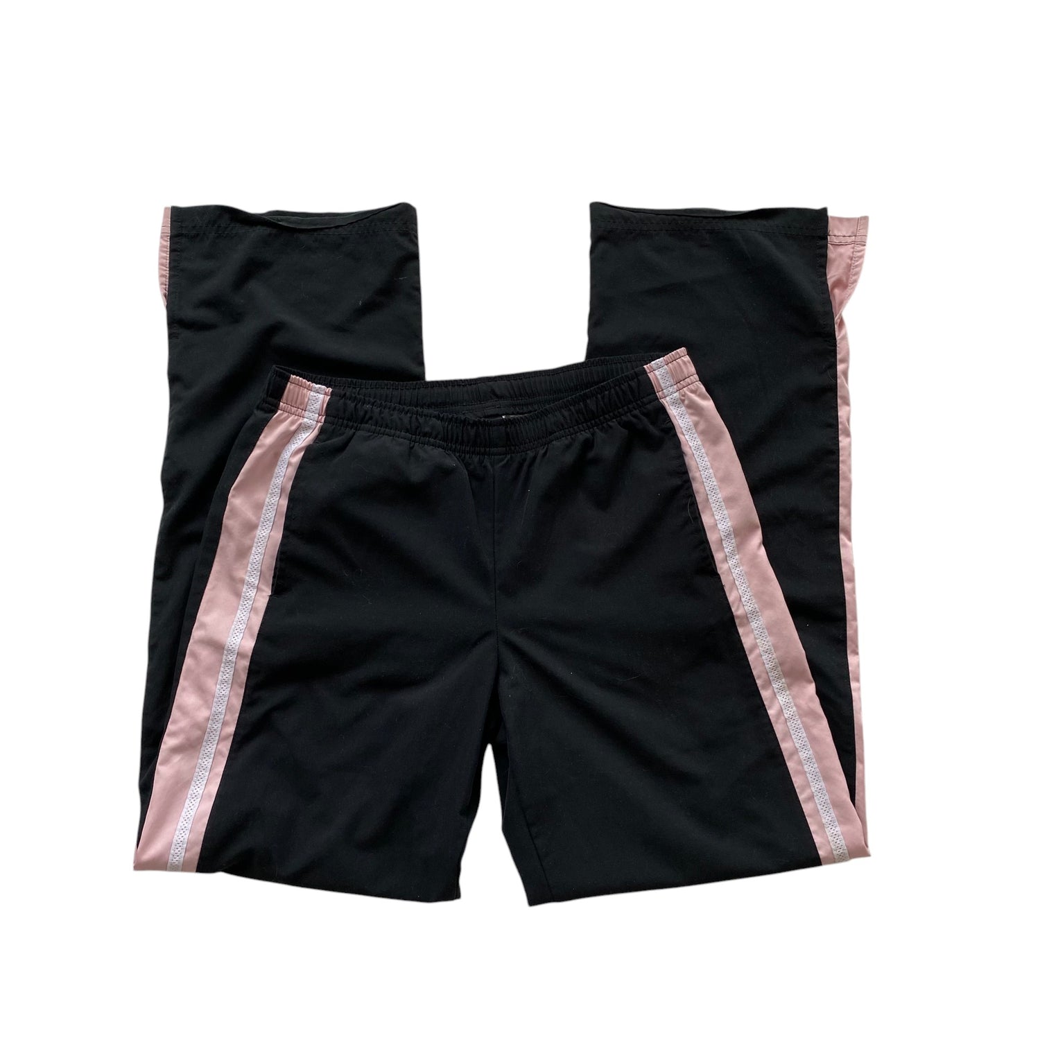 Y2k Nike Black & Pink Track Pants