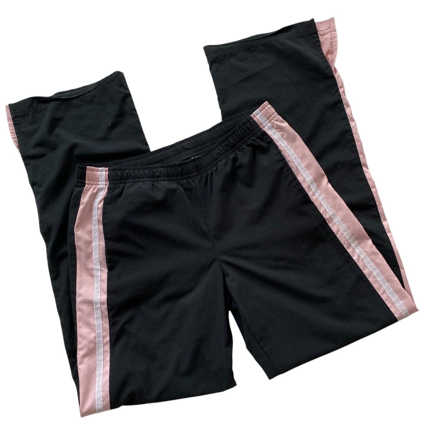 Y2k Nike Black & Pink Track Pants