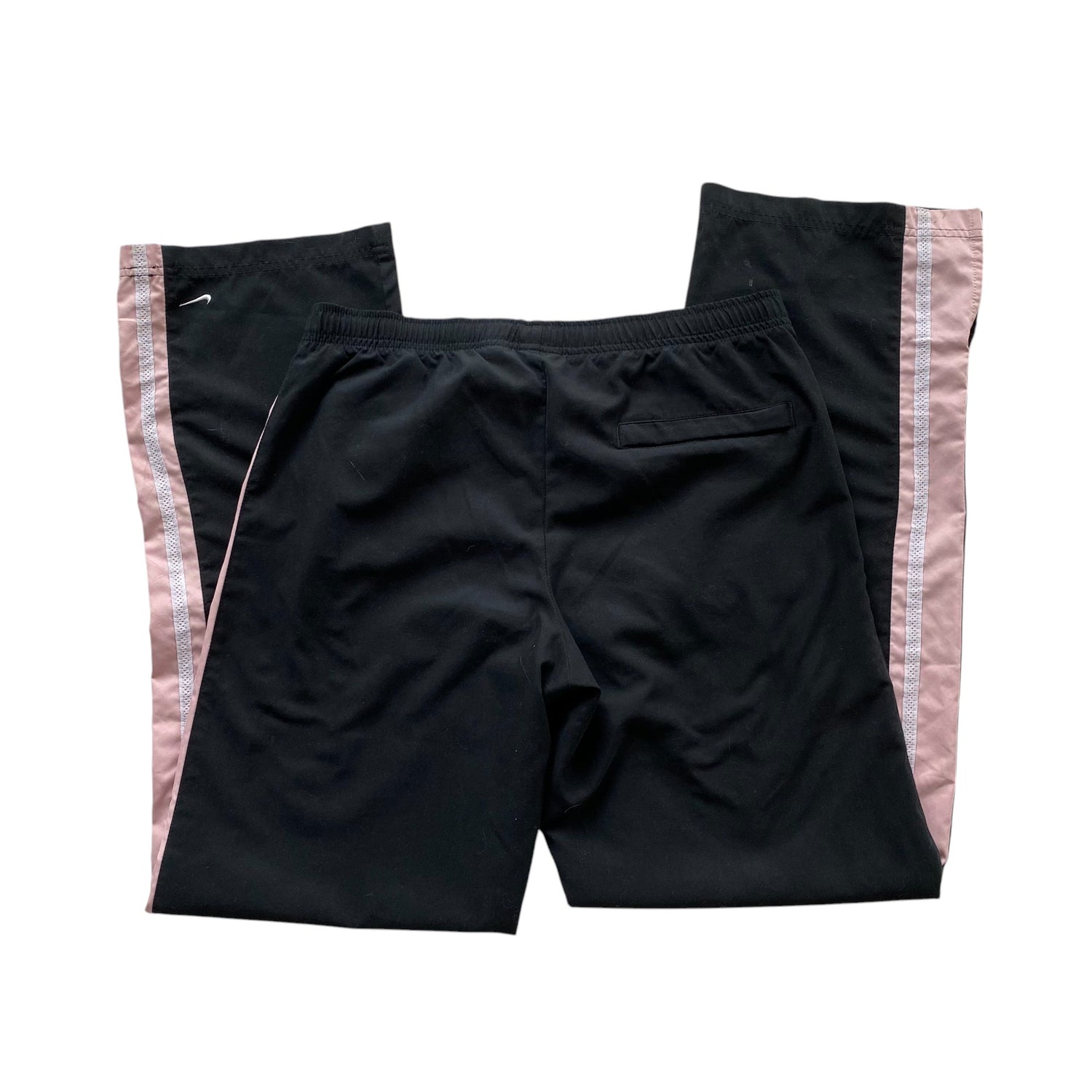 Y2k Nike Black & Pink Track Pants