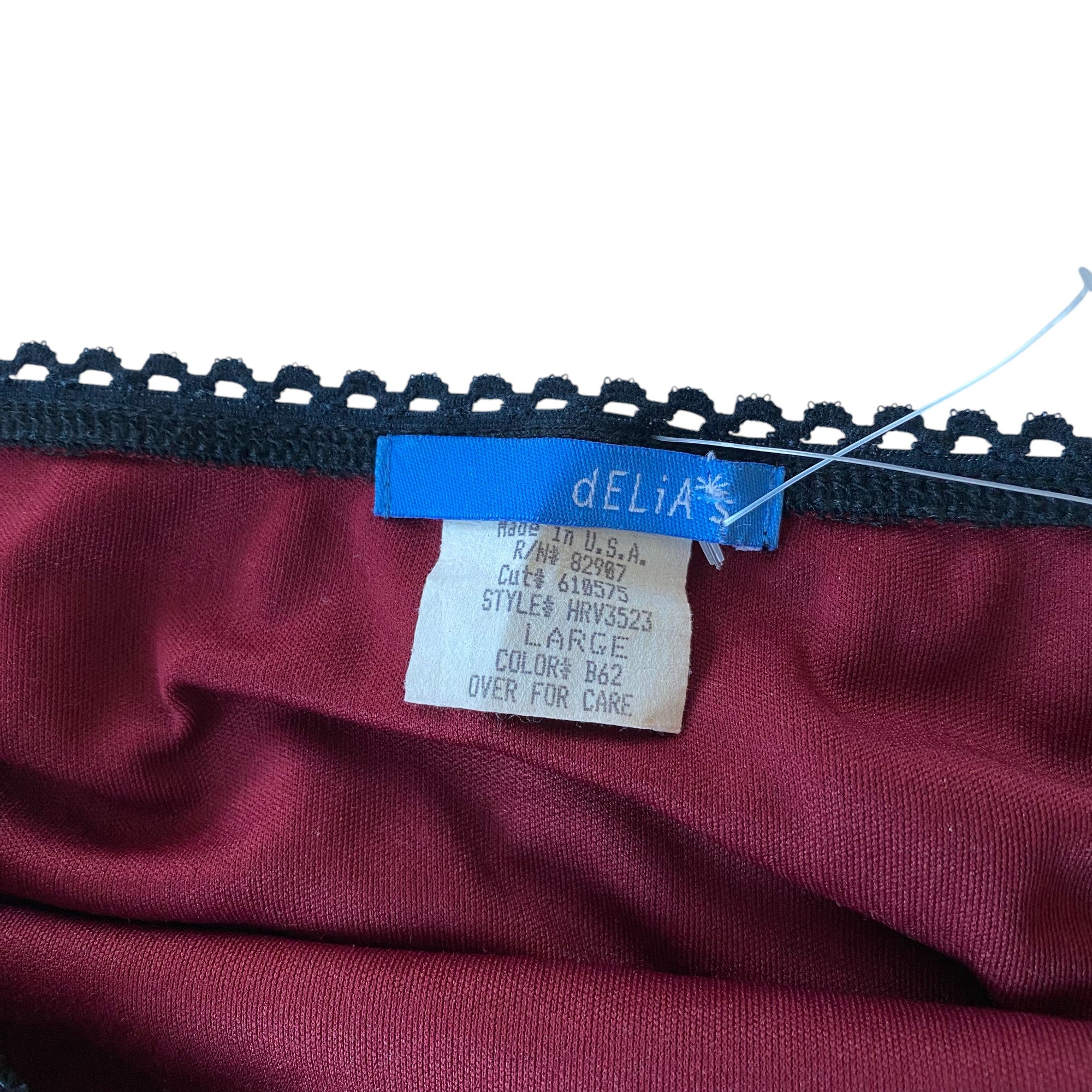 Y2k dELiAs Black Maxi Skirt