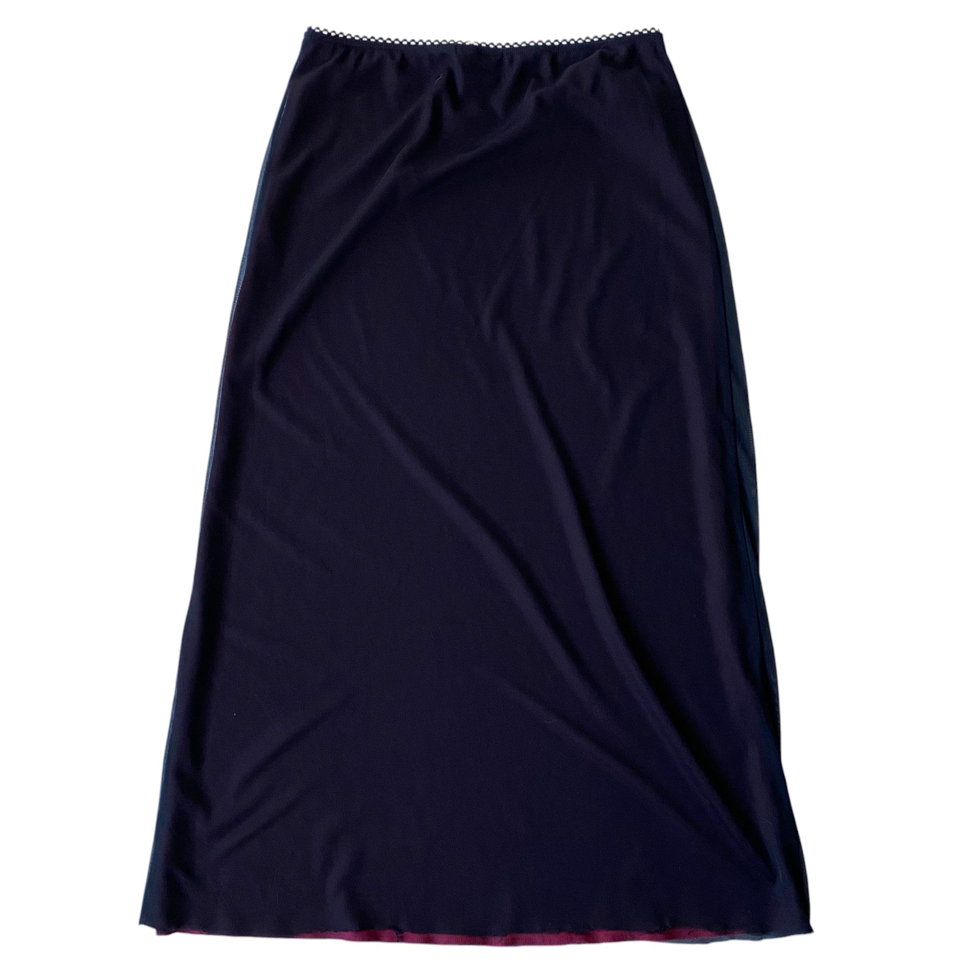 Y2k dELiAs Black Maxi Skirt