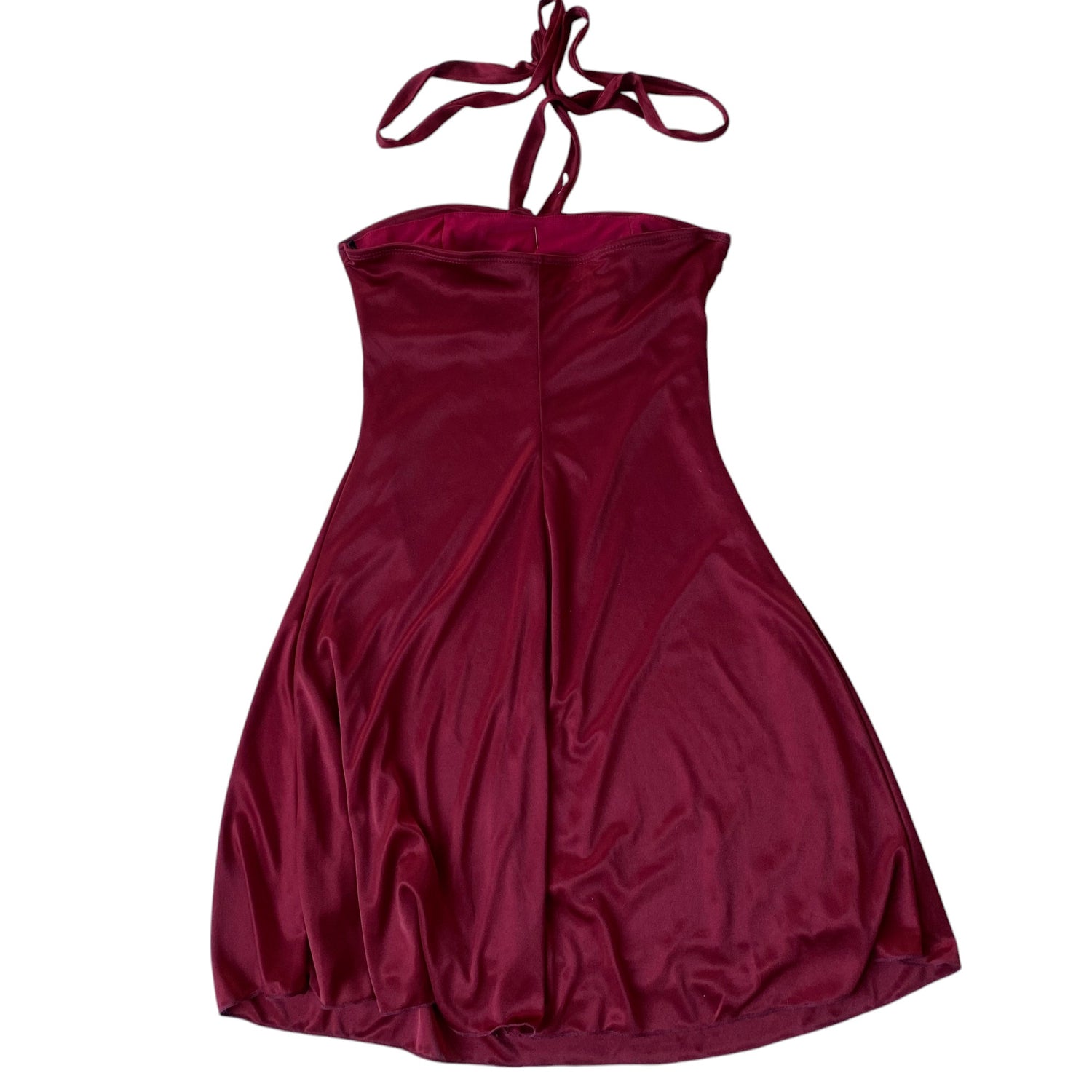 Y2k Red Halter Mini Dress