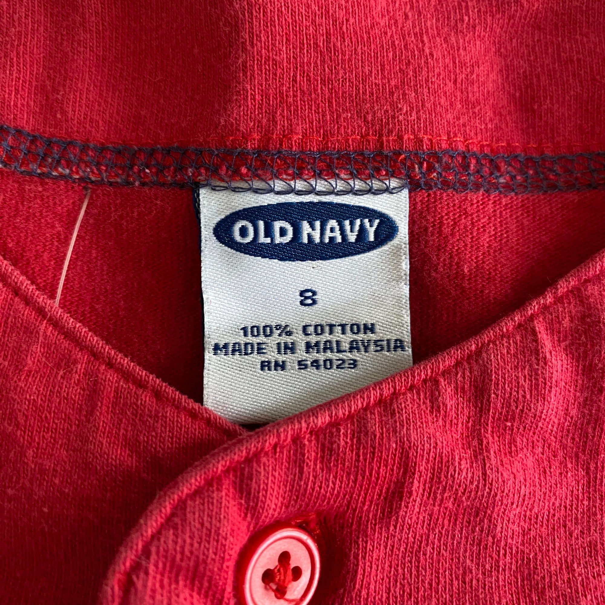 Vintage Old Navy Baseball Style Femme Top