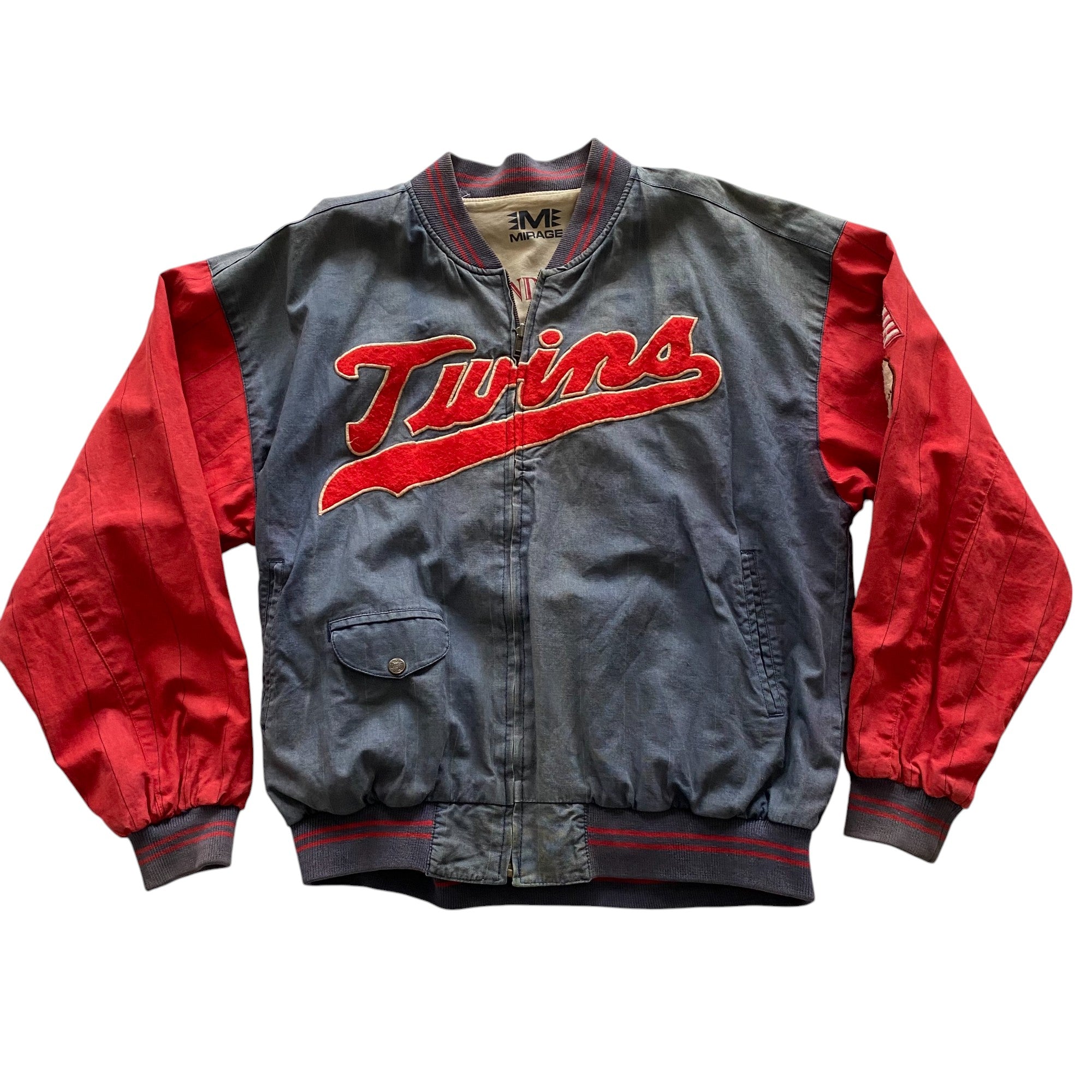 Vintage Minnesota Twins Varsity Style Reversible Jacket