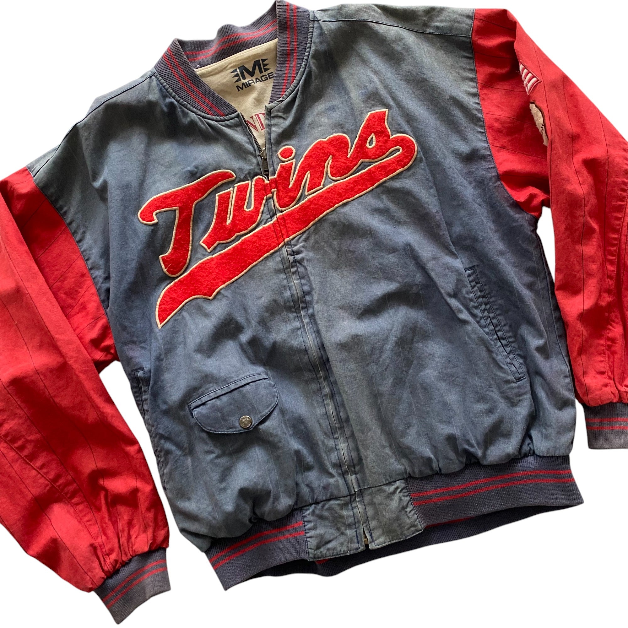Vintage Minnesota Twins Varsity Style Reversible Jacket