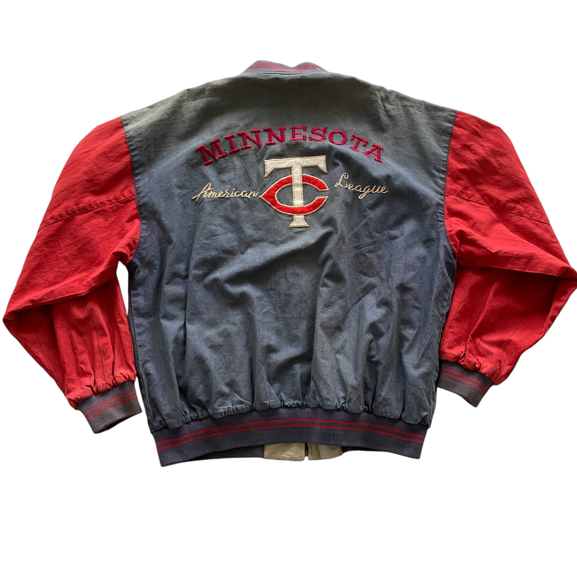Vintage Minnesota Twins Varsity Style Reversible Jacket