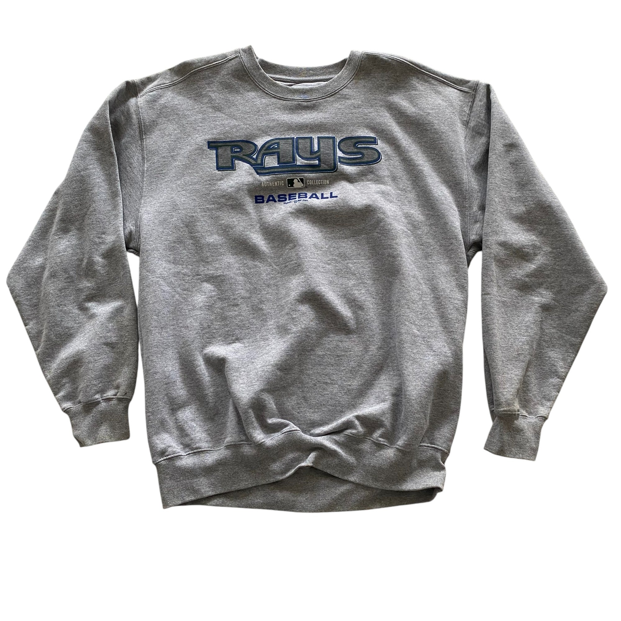 2003 Tampa Bay Rays Baseball Logo Crewneck