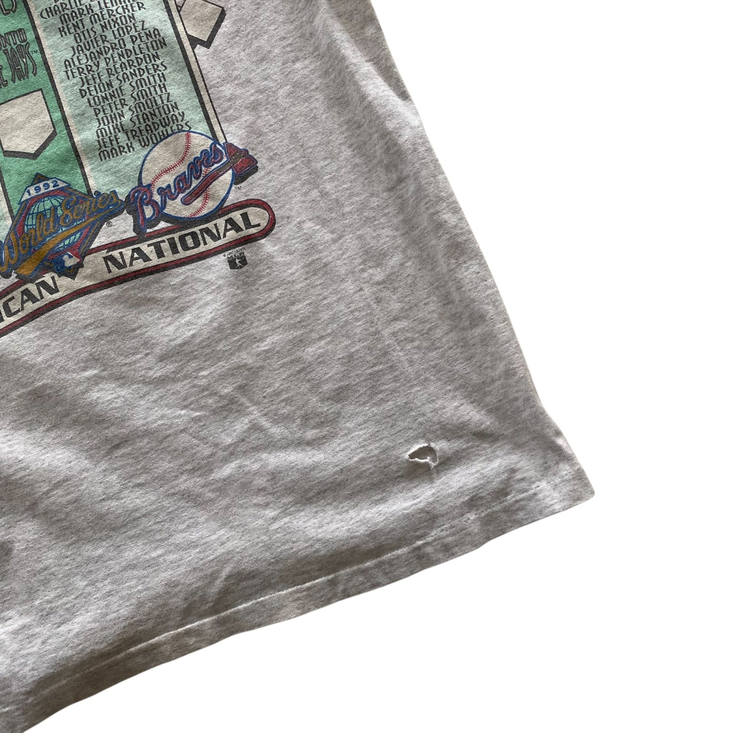 1992 World Series Braves vs Jays Graphic T-Shirt